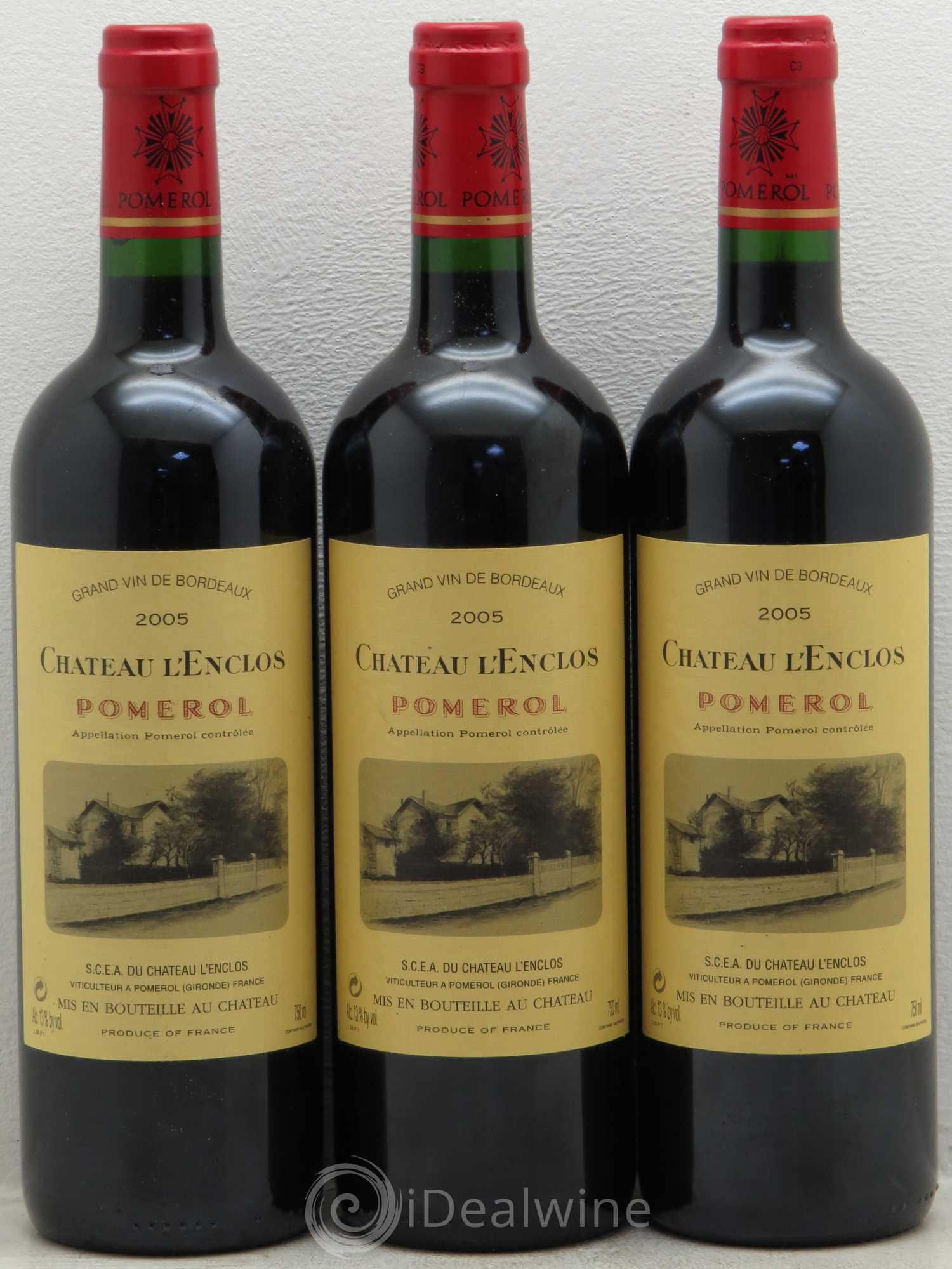 Château l' Enclos 2005 - Lot de 6 bouteilles - 2