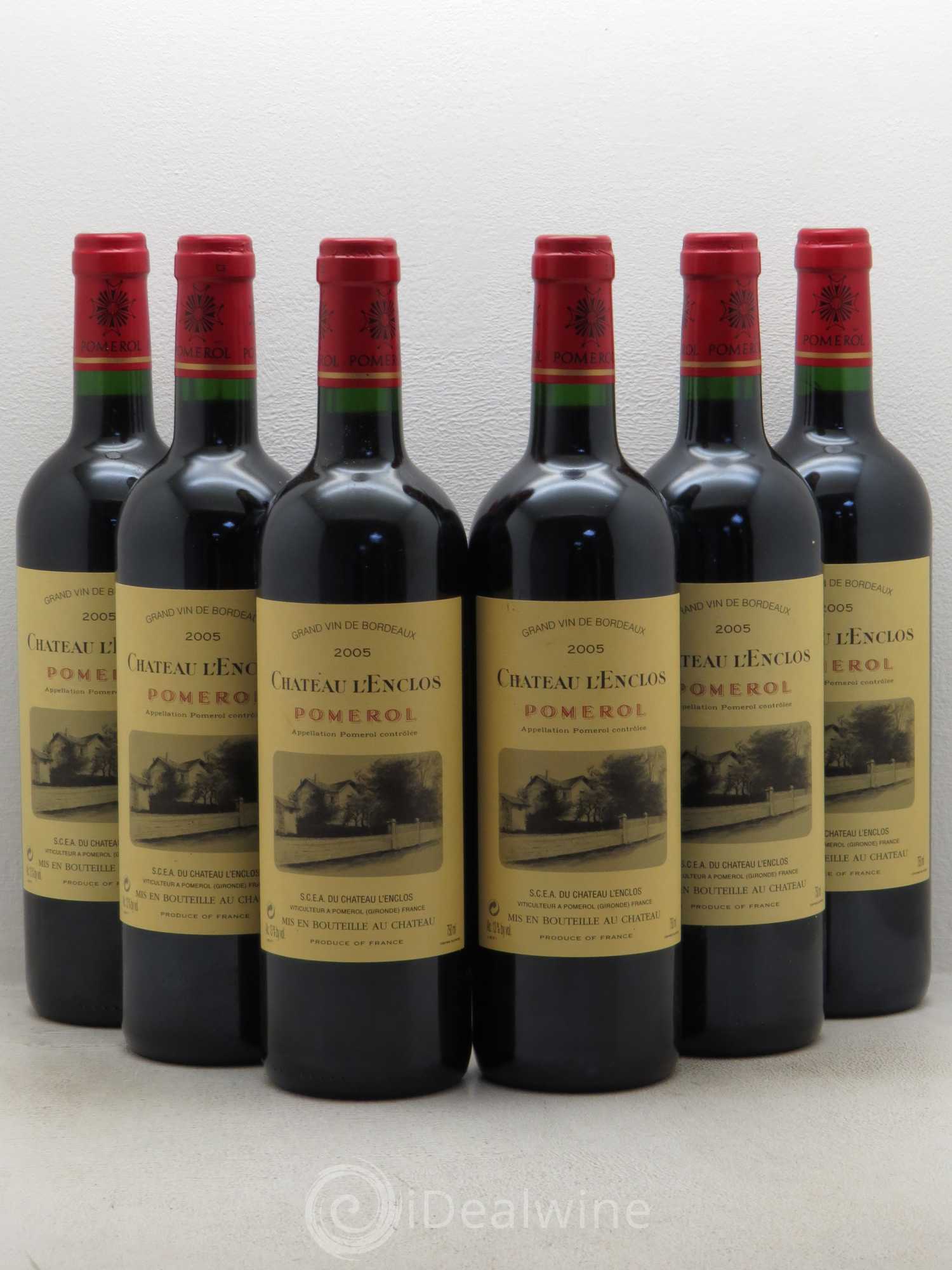 Château l' Enclos 2005 - Lot de 6 bouteilles - 0