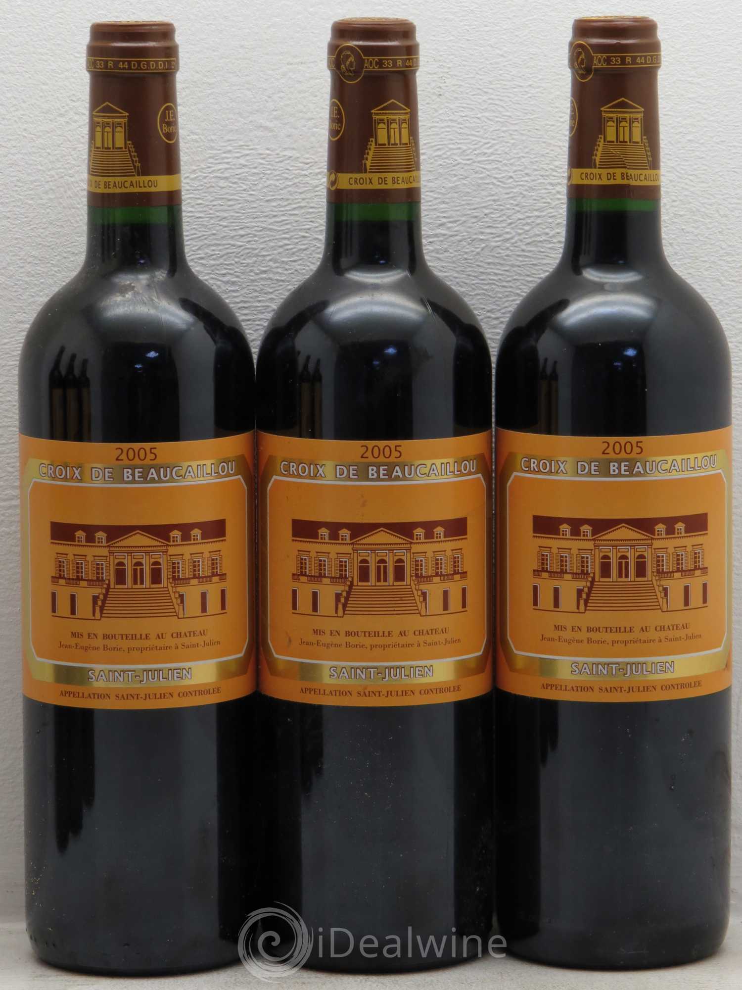 La Croix de Beaucaillou Second Vin 2005 - Lot de 6 bouteilles - 1