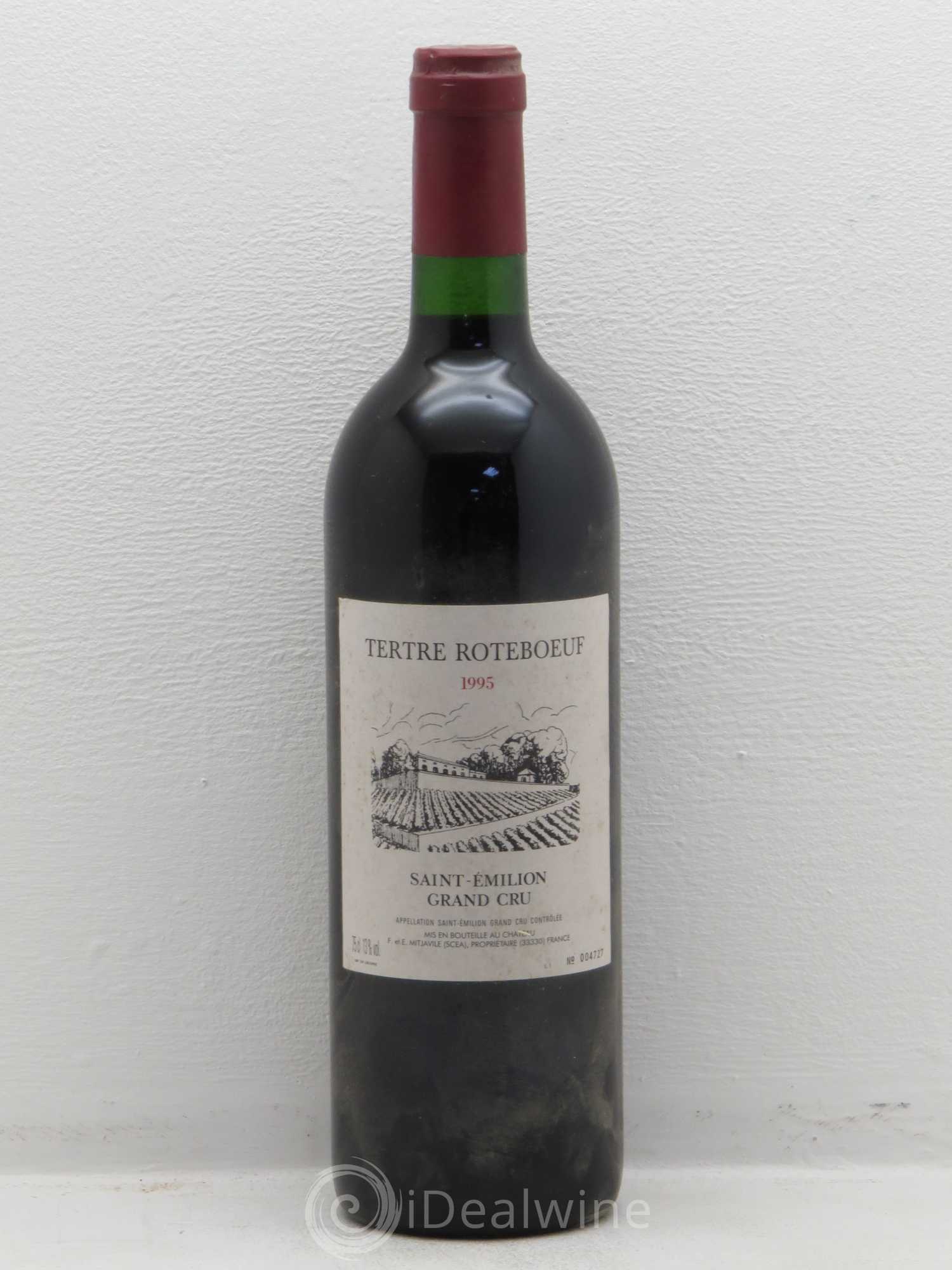 Château Tertre Roteboeuf 1995 - Posten von 1 Flasche - 0