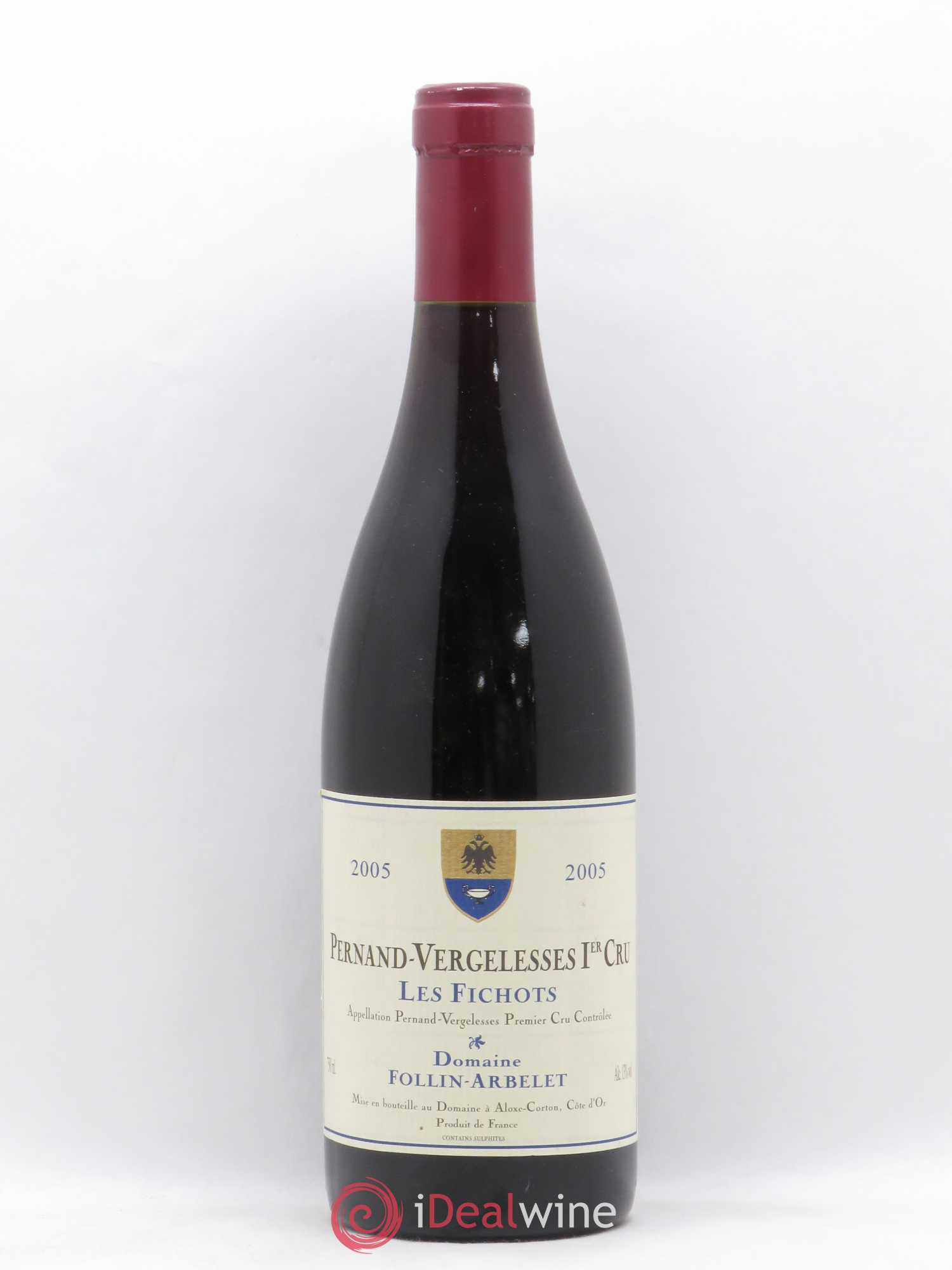 Pernand-Vergelesses 1er Cru Les Fichots Follin-Arbelet (Domaine) 2005 - Lot de 1 bouteille - 0