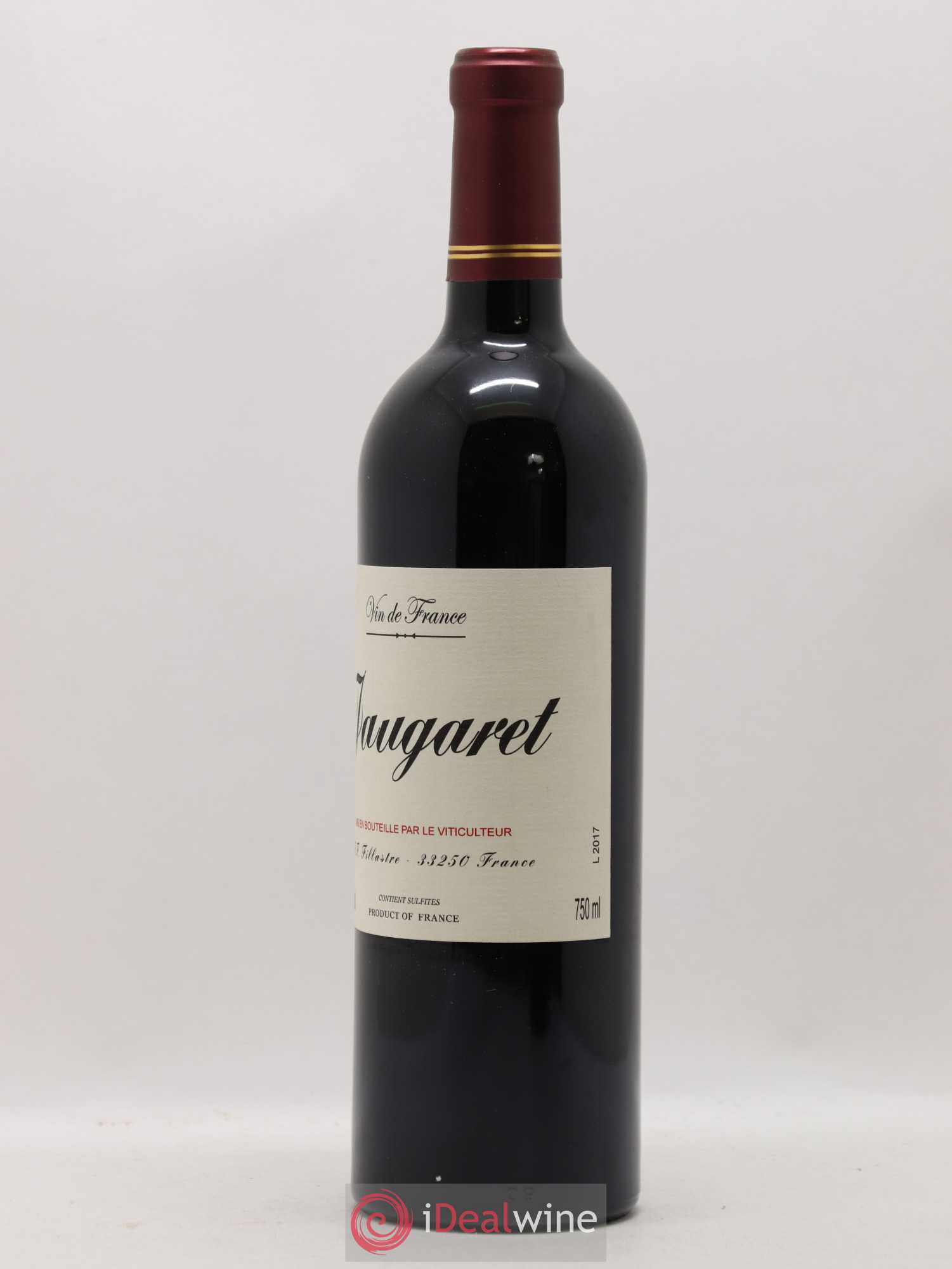 Vin de France Jaugaret 2017 - Lot de 1 bouteille - 1