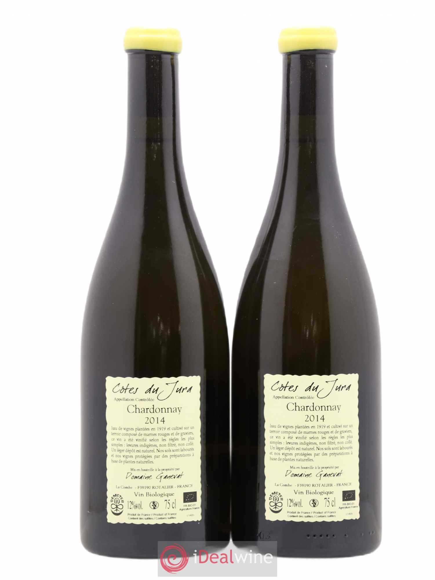 Côtes du Jura Les Grands Teppes Vieilles Vignes Jean-François Ganevat (Domaine) 2014 - Lot de 2 bouteilles - 1