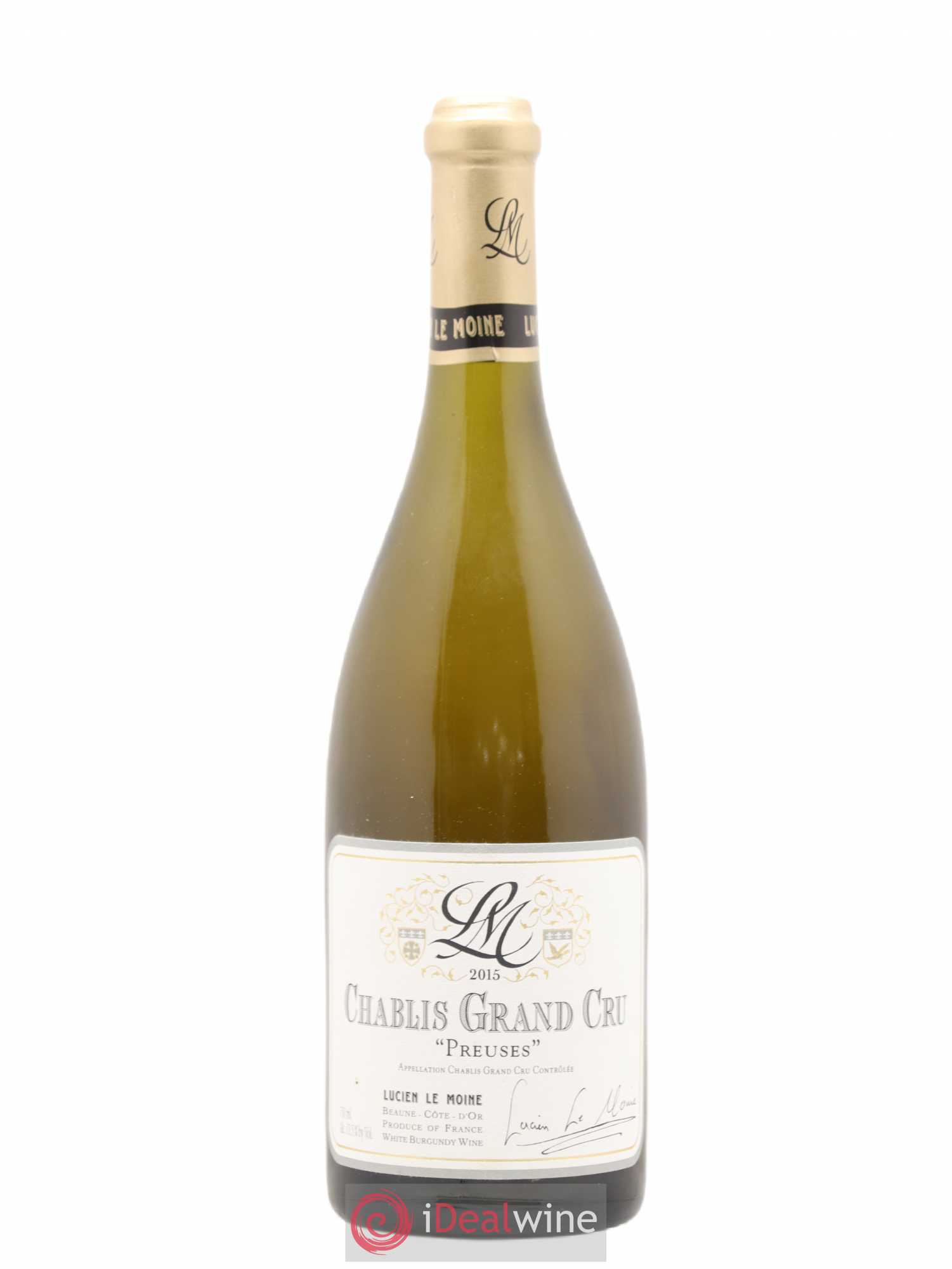 Chablis Grand Cru Preuses Lucien Le Moine 2015 - Posten von 1 Flasche - 0