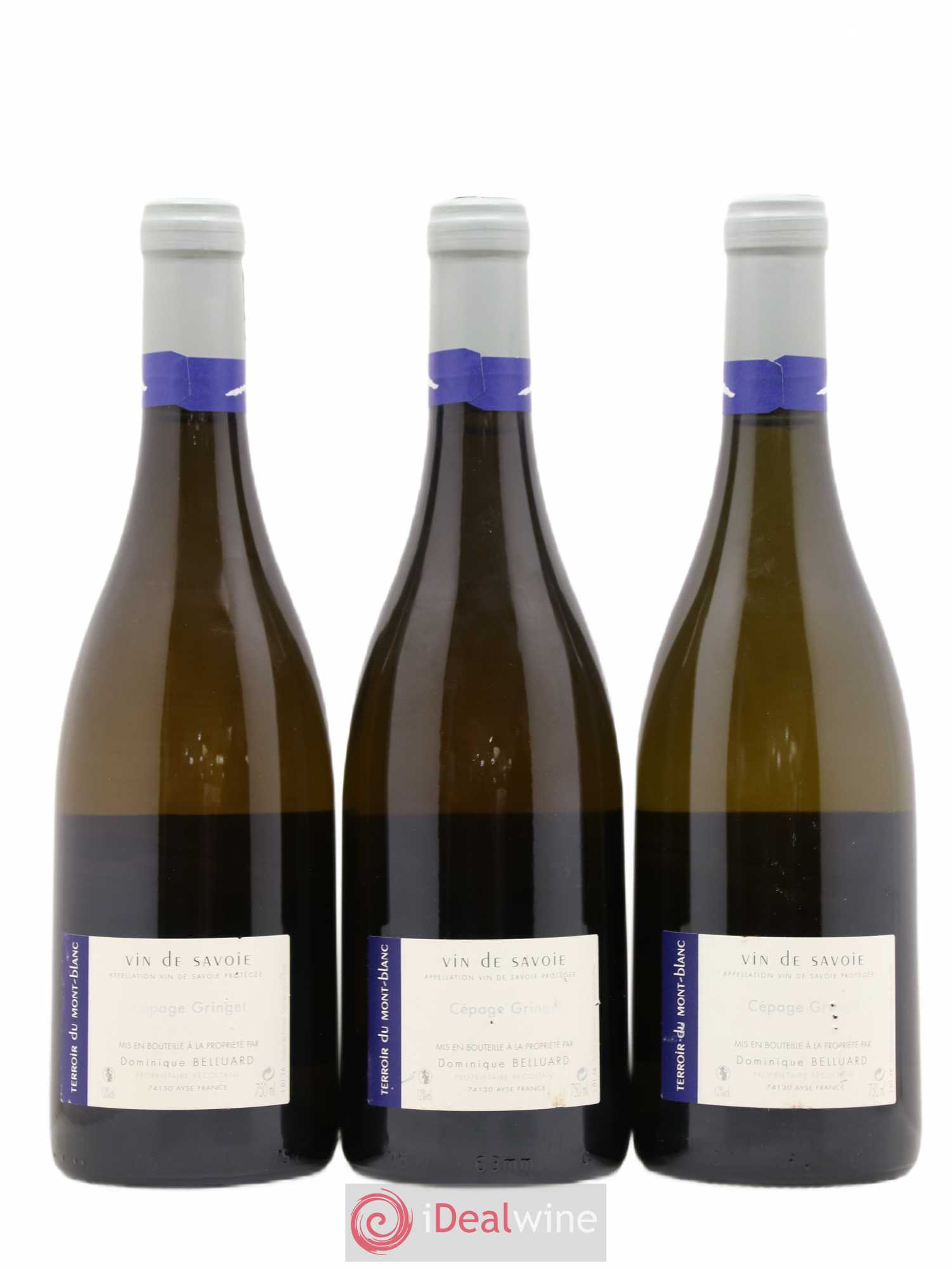 Vin de Savoie Le Feu Domaine Belluard 2016 - Lot de 3 bouteilles - 1