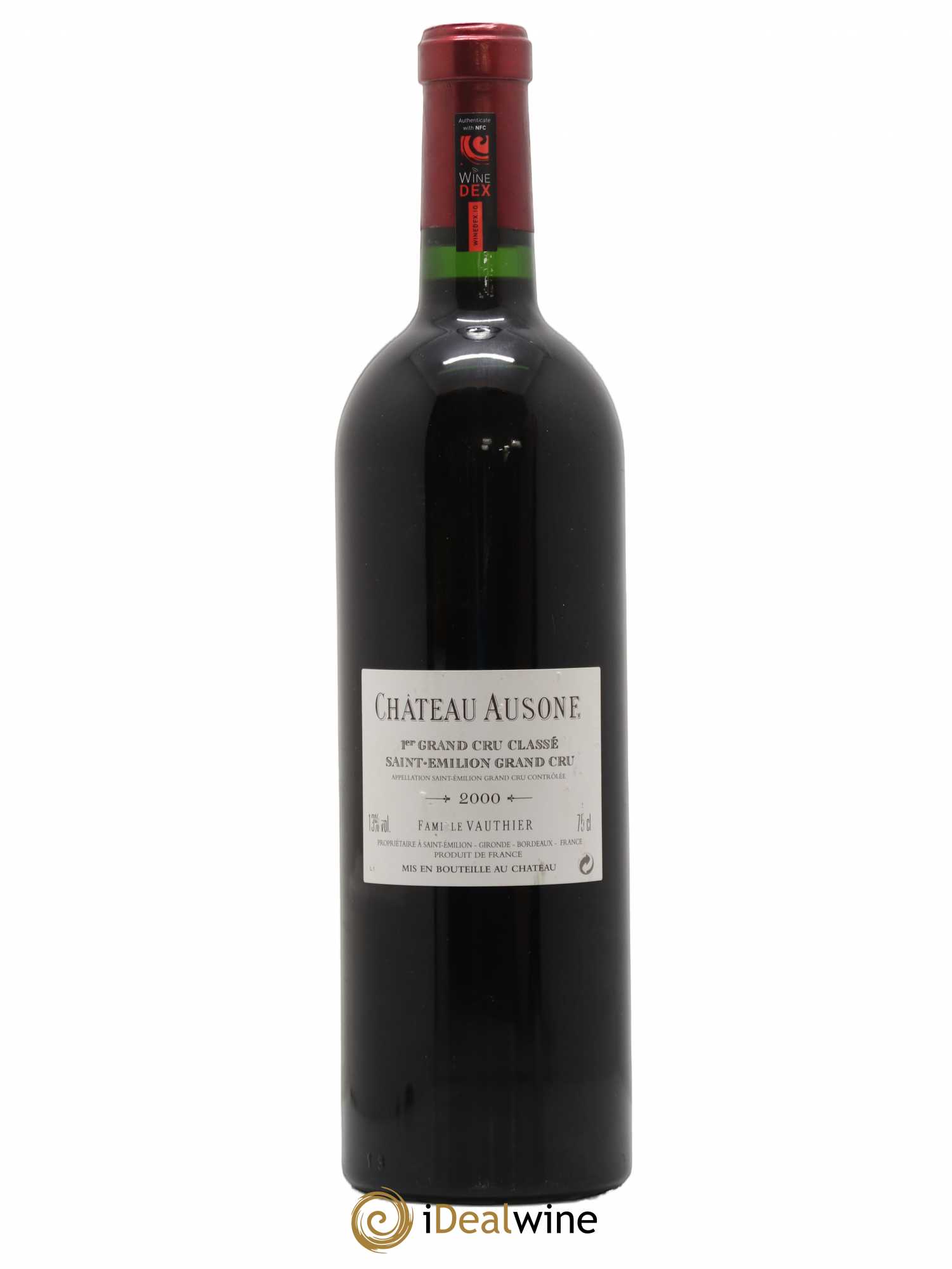 Château Ausone 1er Grand Cru Classé A 2000 - Lot de 1 bouteille - 1