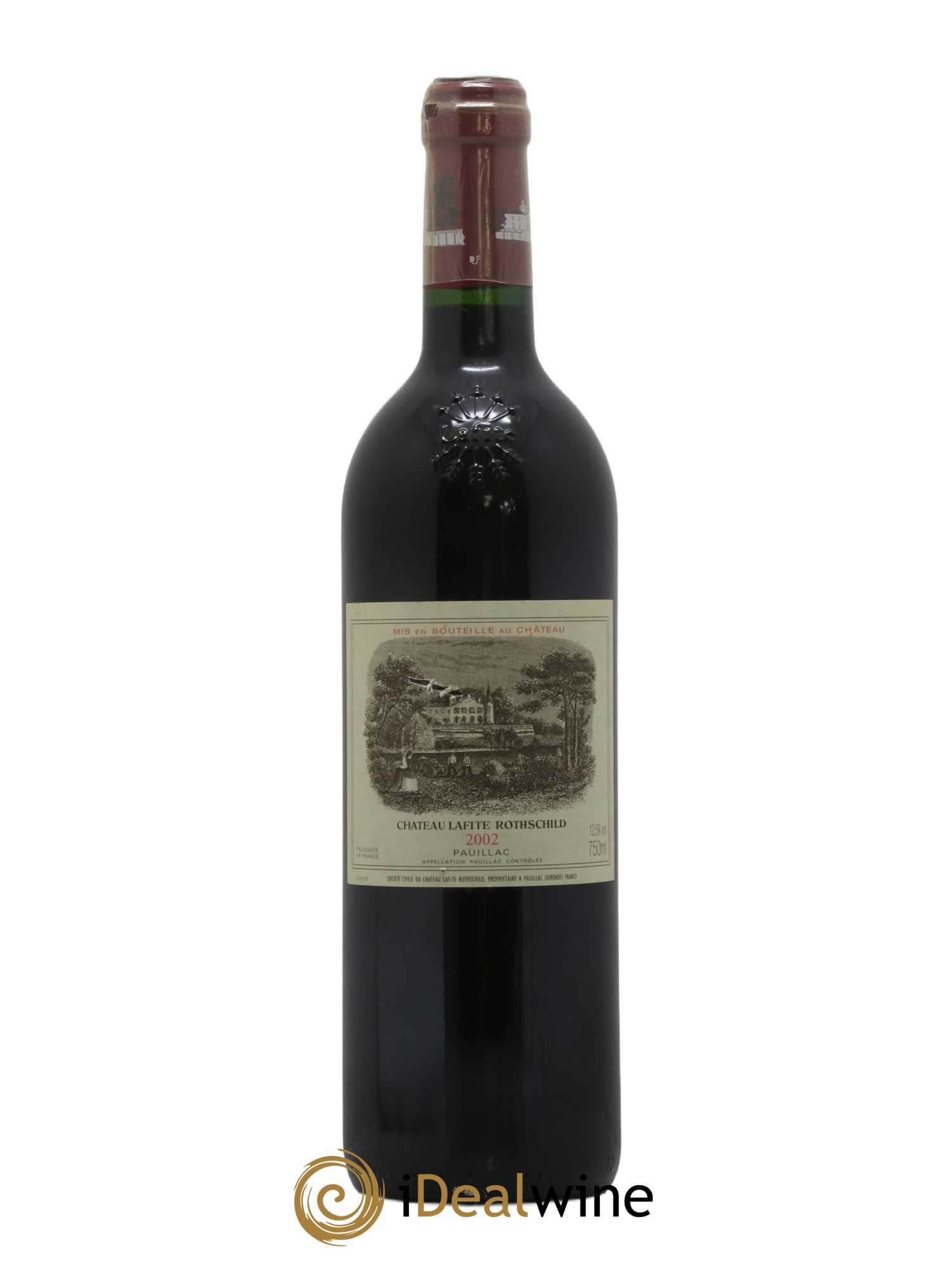 Château Lafite Rothschild 1er Grand Cru Classé 2002 - Lot de 1 bouteille - 0