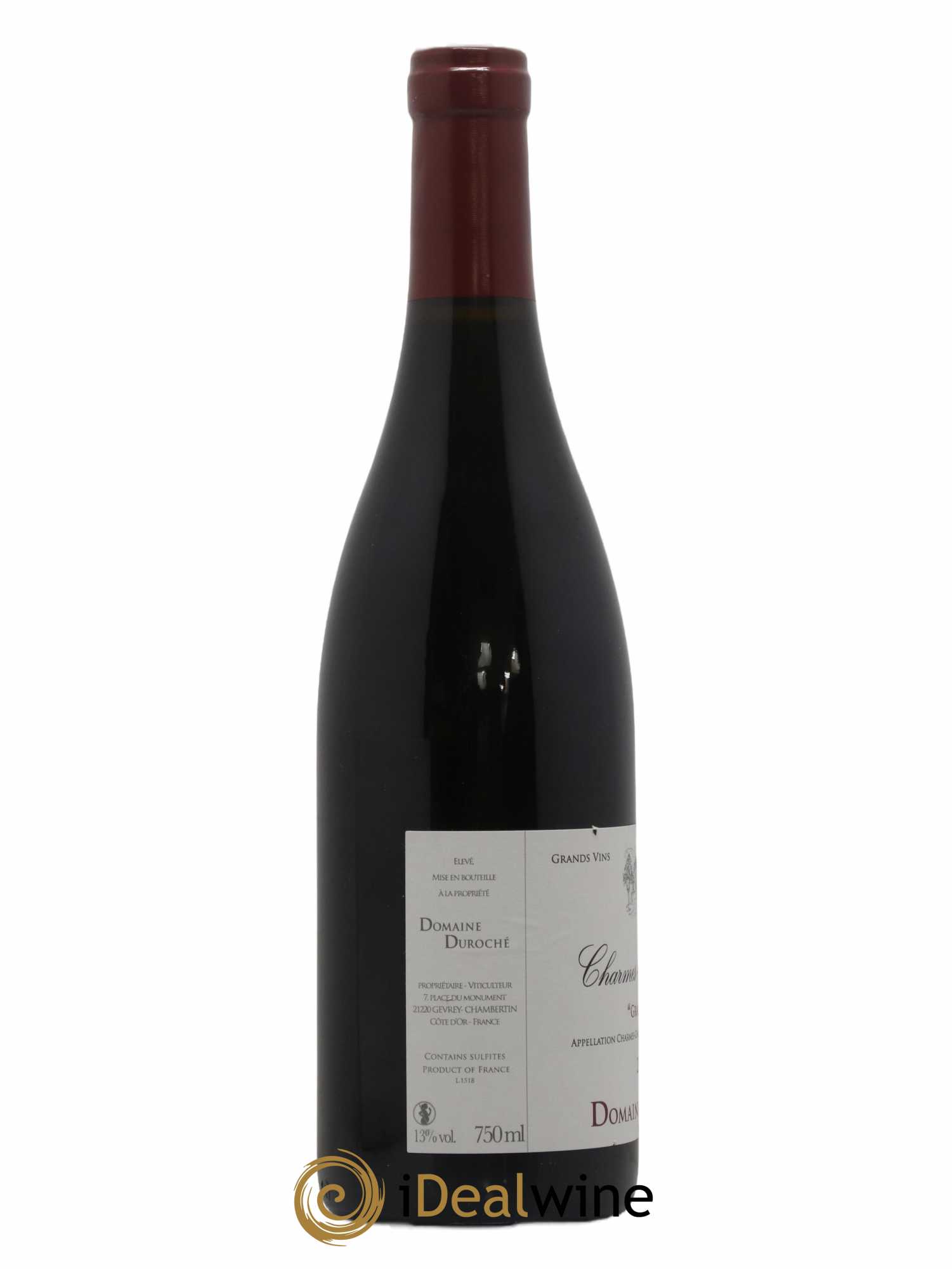 Charmes-Chambertin Grand Cru Duroché (Domaine) 2015 - Lot de 1 bouteille - 1