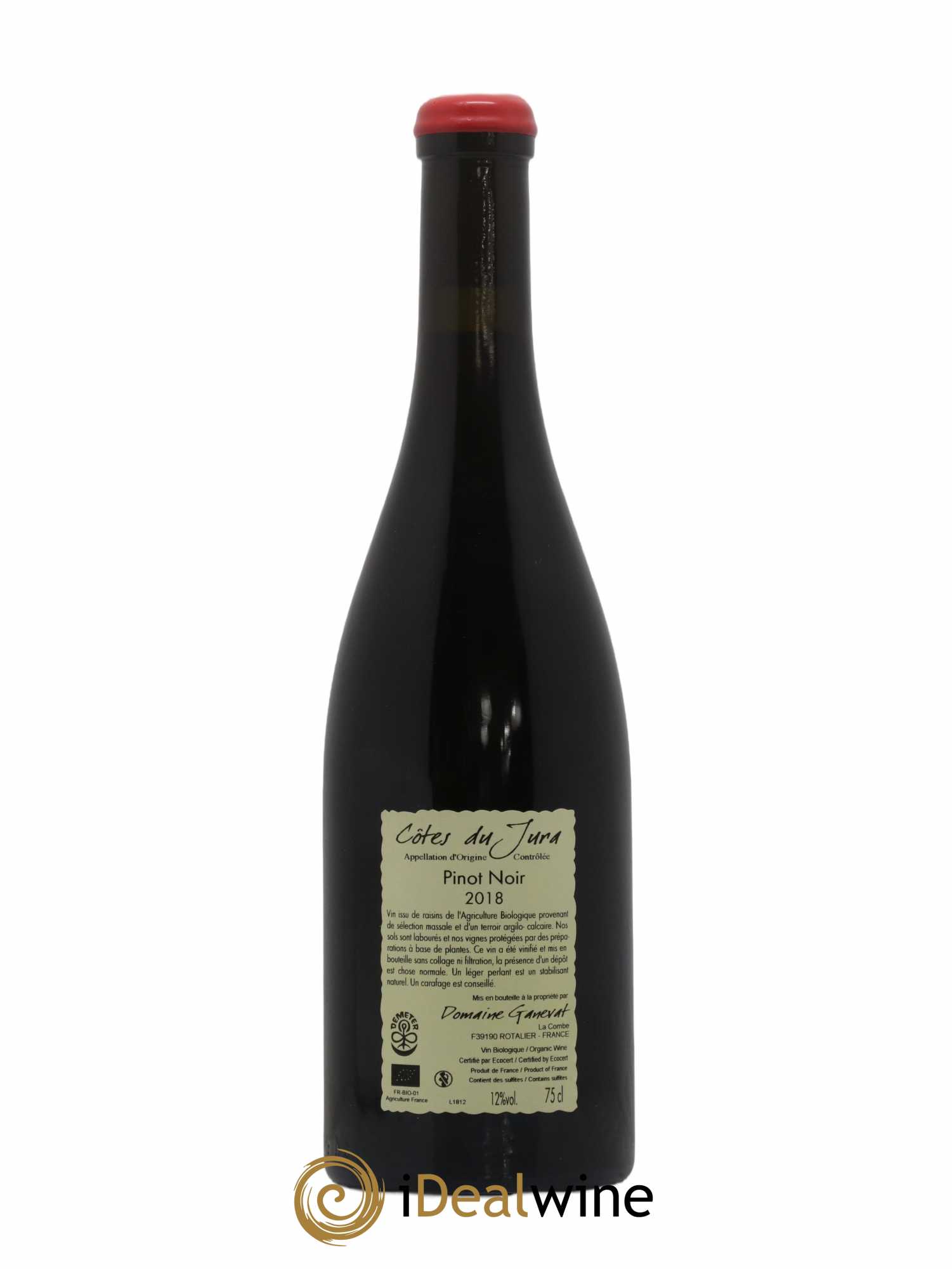 Côtes du Jura Cuvée Julien Jean-François Ganevat (Domaine) 2018 - Lot de 1 bouteille - 1