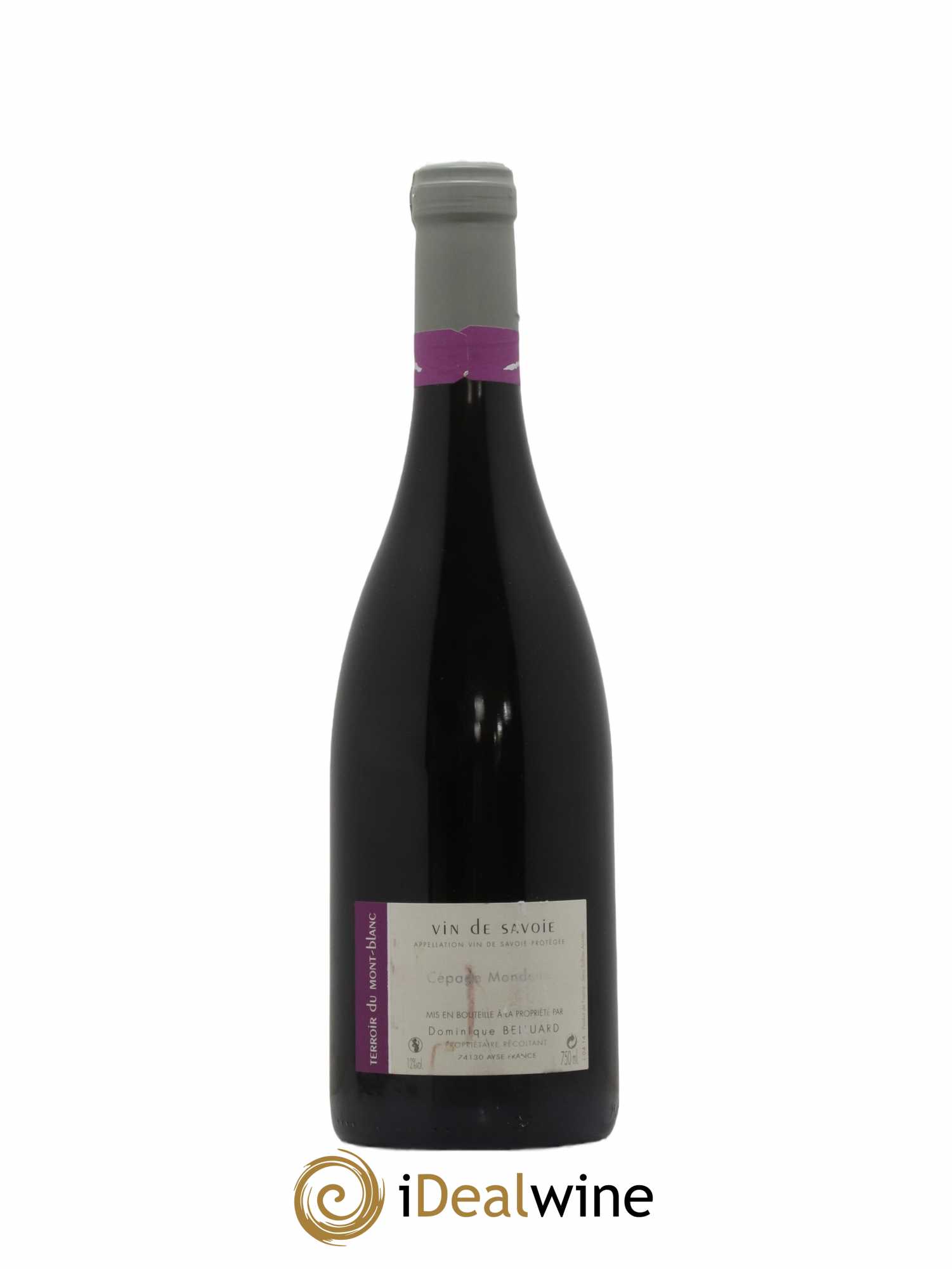 Vin de Savoie Mondeuse Amphore Domaine Belluard 2014 - Lot de 1 bouteille - 1