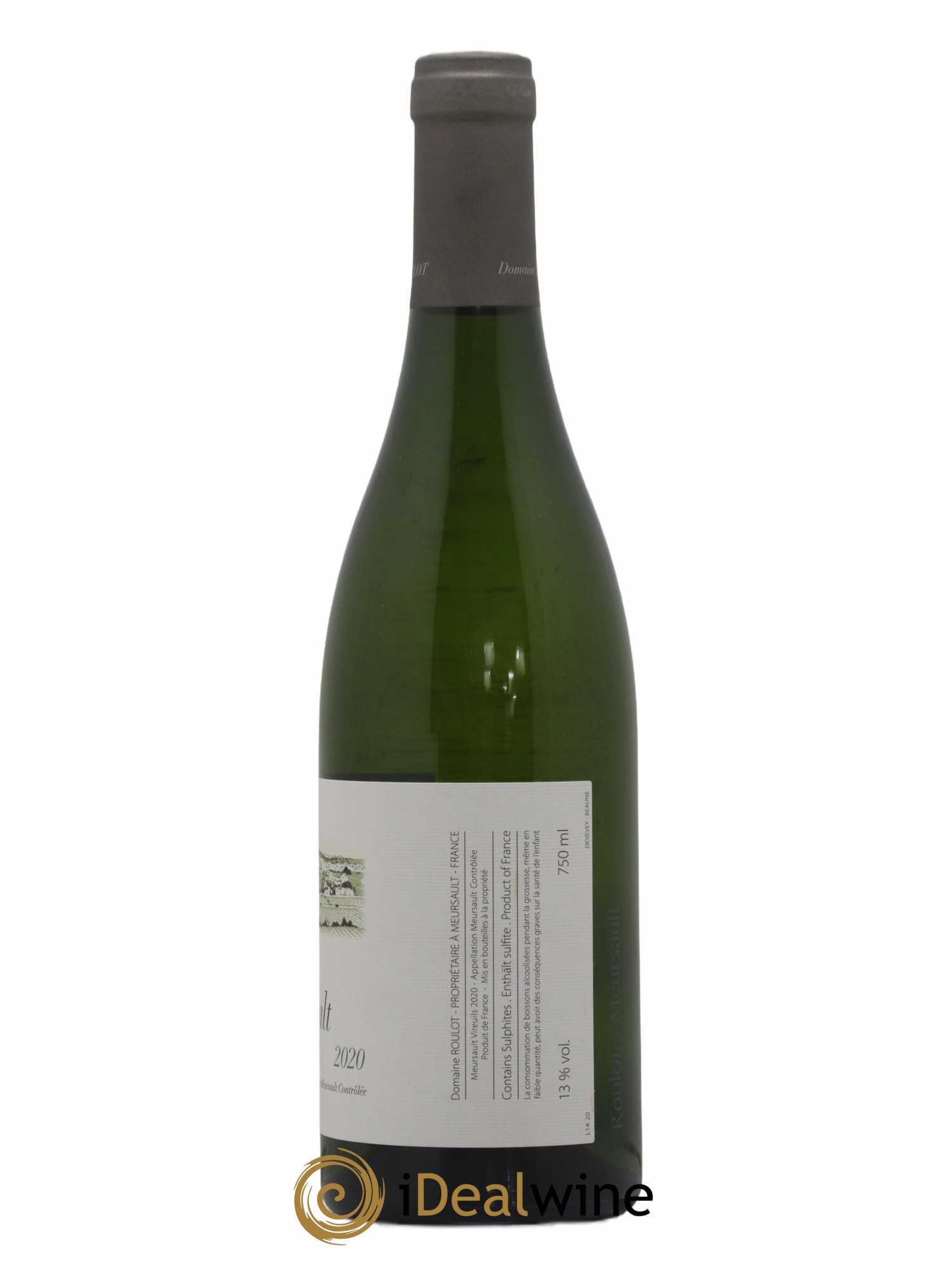 Meursault Les Vireuils Roulot (Domaine) 2020 - Lot de 1 bouteille - 1