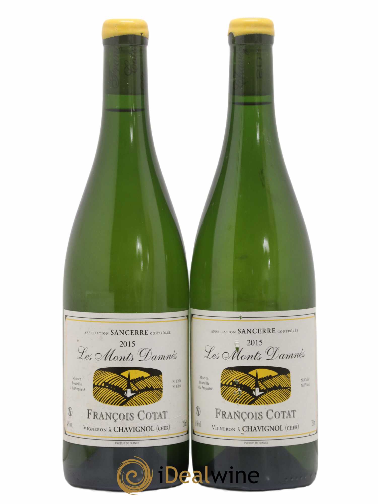 Sancerre Les Monts Damnés François Cotat 2015 - Lot de 2 bouteilles - 0