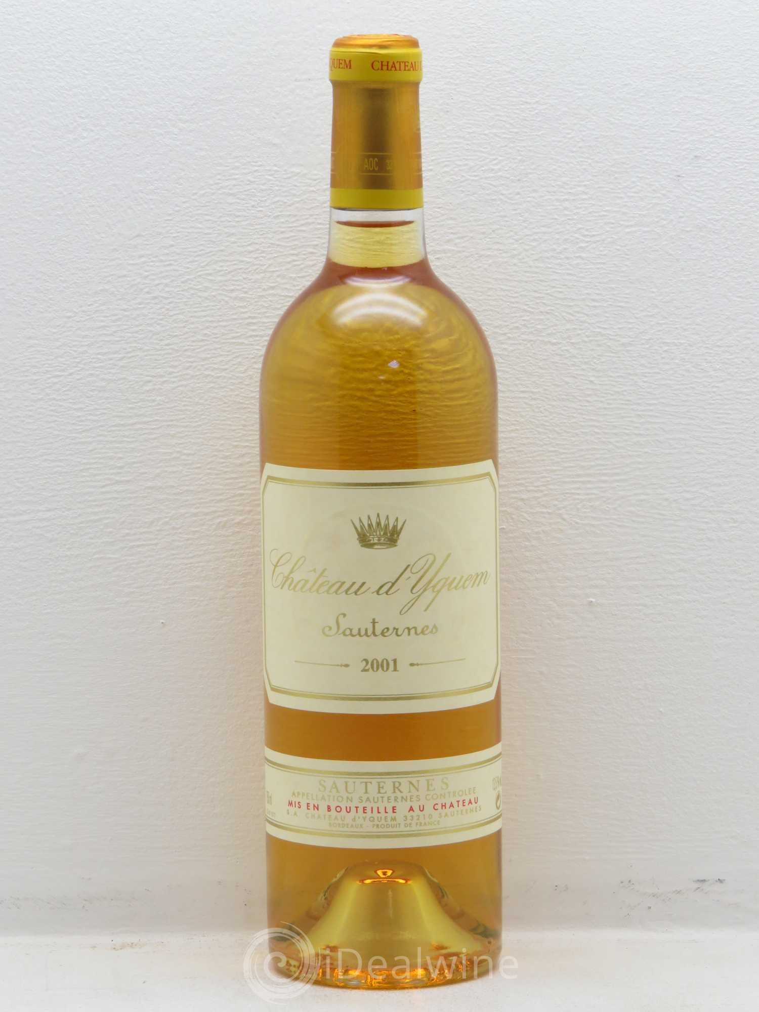 Château d' Yquem 1er Cru Classé Supérieur 2001 - Lotto di 1 bottiglia - 0
