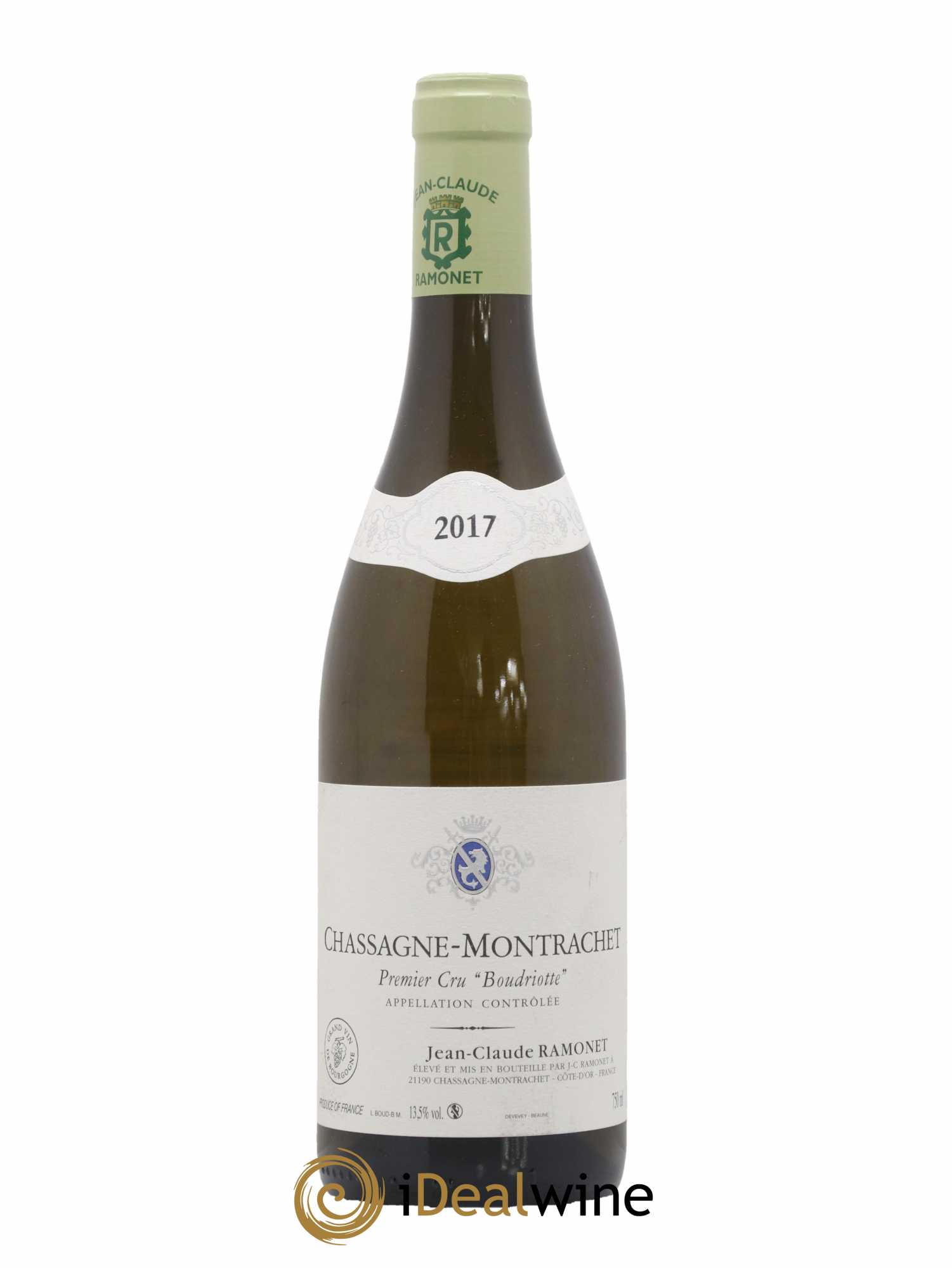 Chassagne-Montrachet 1er Cru Boudriotte Ramonet (Domaine) 2017 - Lot de 1 bouteille - 0