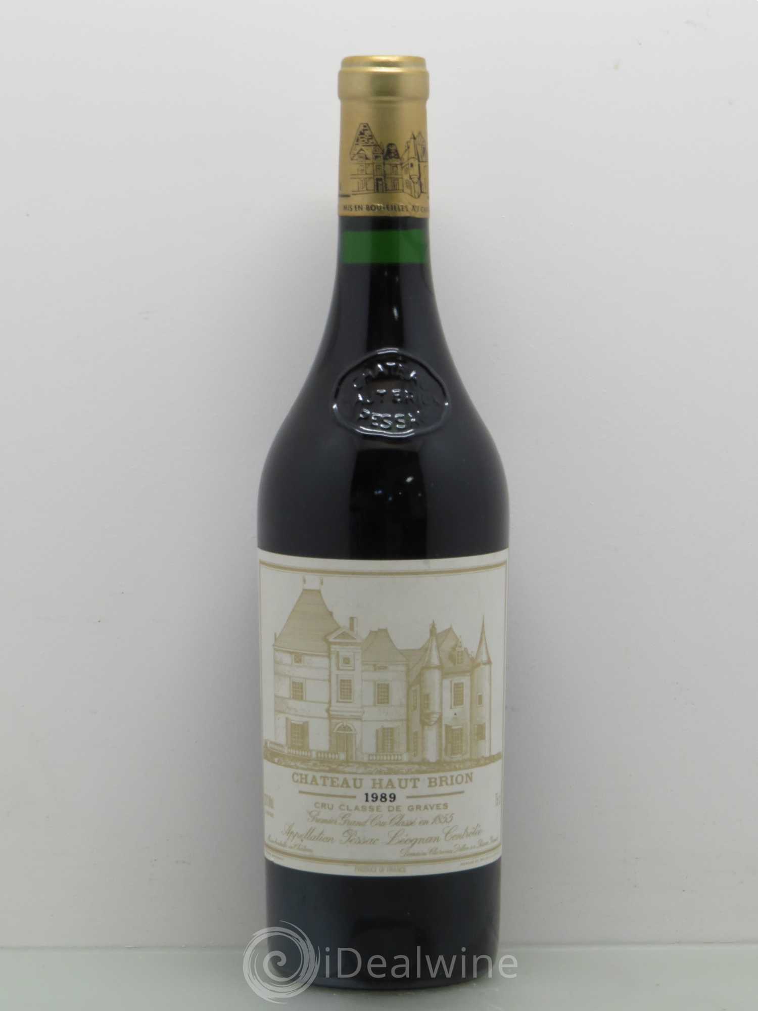 Château Haut Brion 1er Grand Cru Classé 1989 - Lot de 1 bouteille - 0