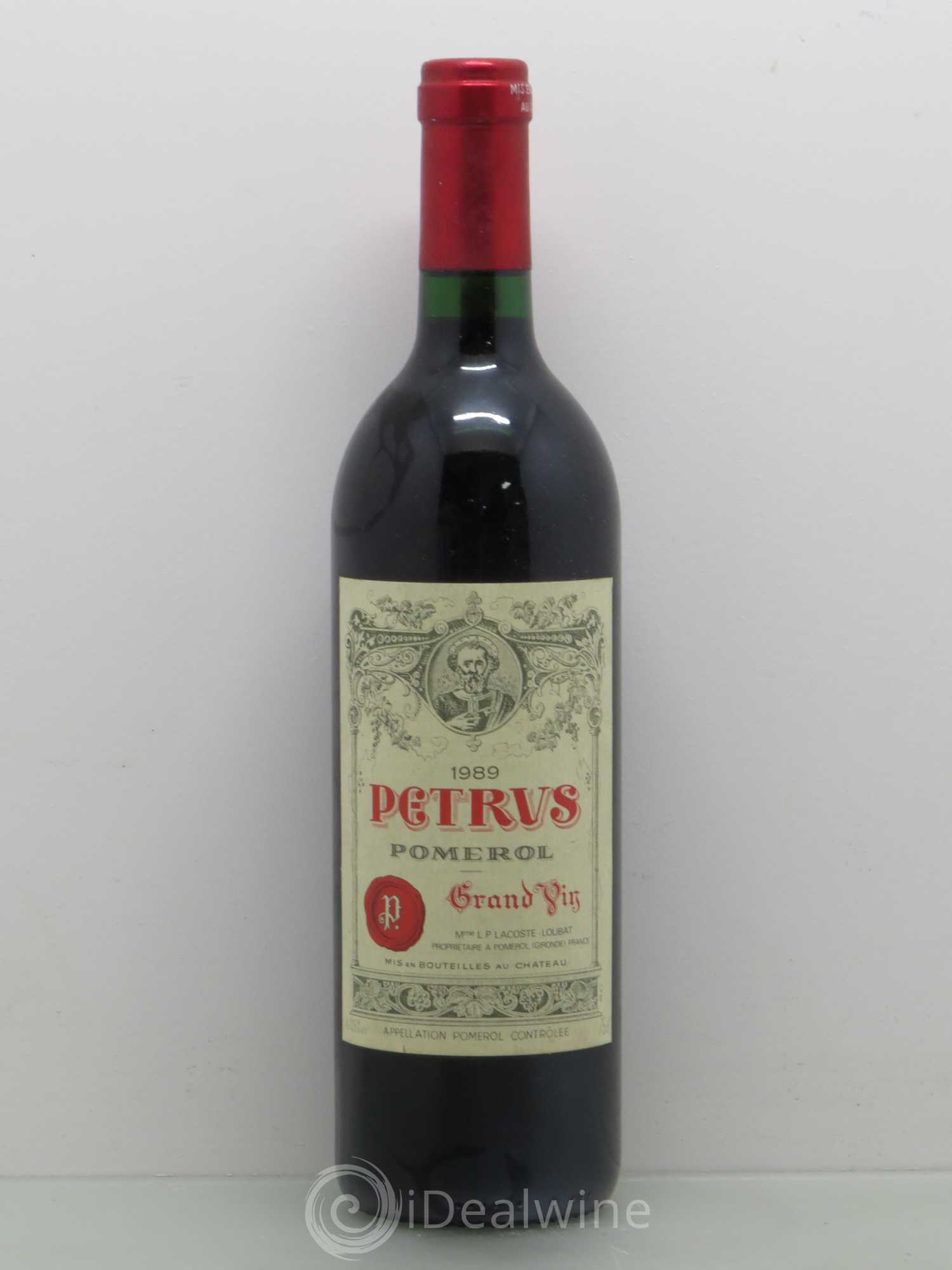 Petrus 1989 - Lot de 1 bouteille - 0