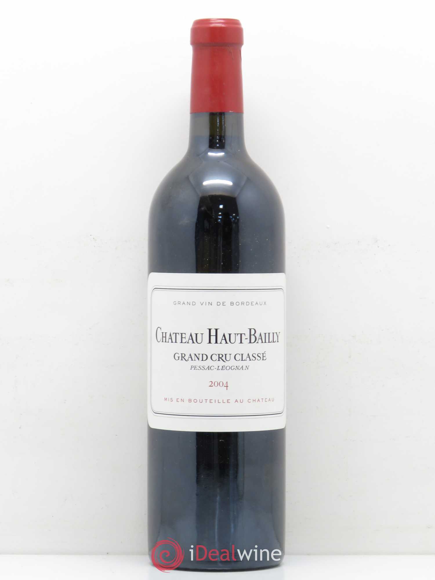 Château Haut-Bailly Cru Classé de Graves 2004 - Lot de 1 bouteille - 0
