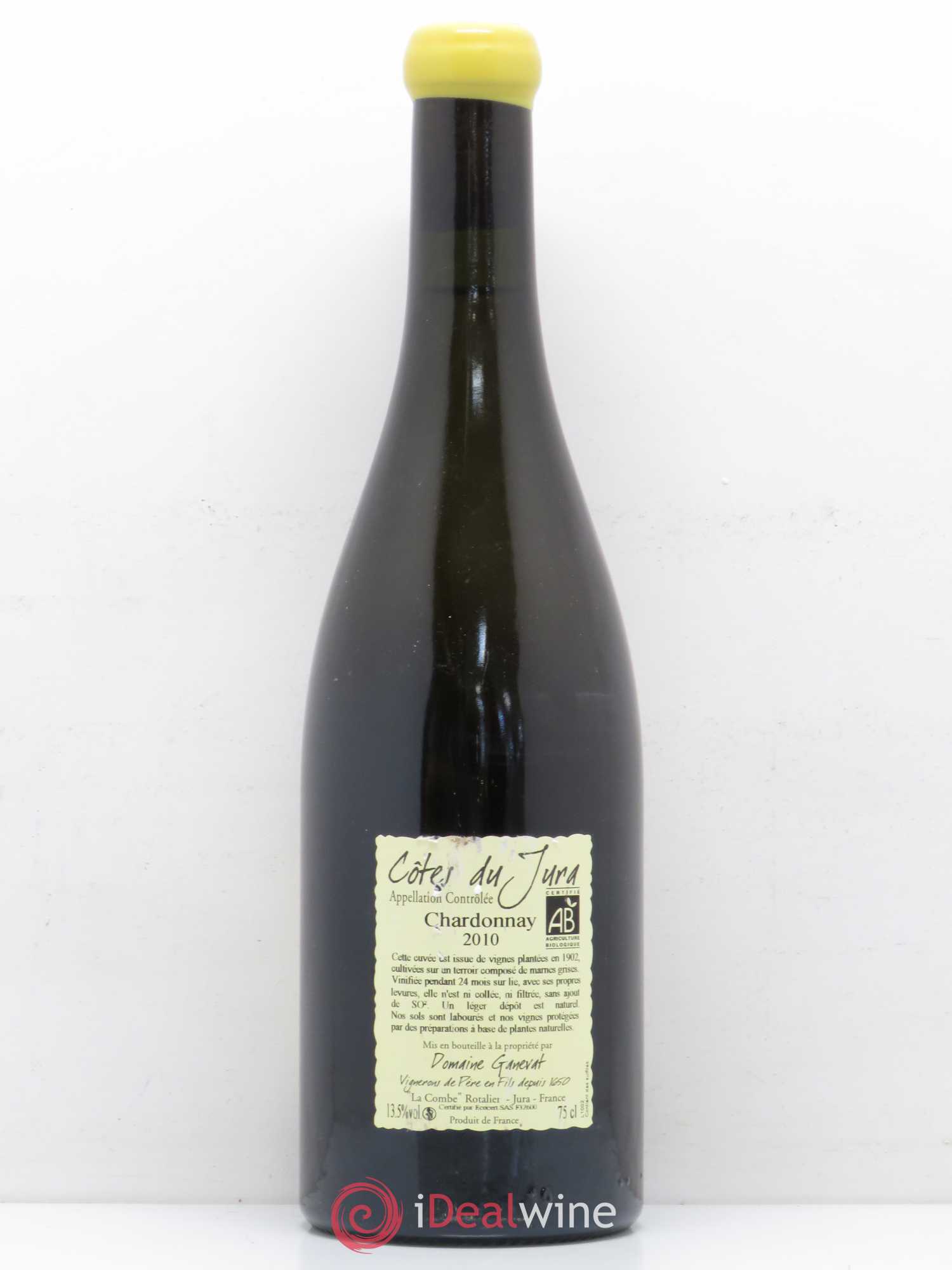 Côtes du Jura Les Chalasses Vieilles Vignes Jean-François Ganevat (Domaine) 2010 - Lot de 1 bouteille - 1