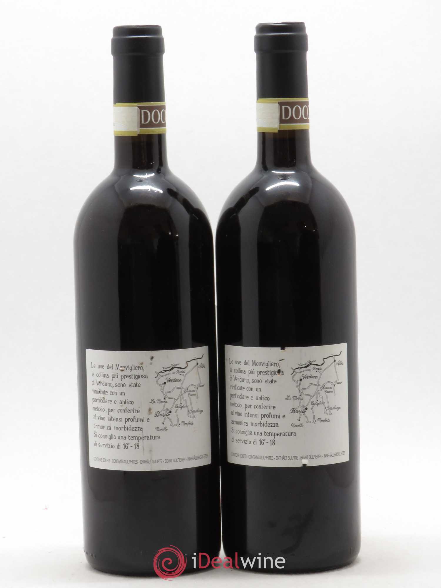 Barolo DOCG Monvigliero Comm. Giovan Battista Burlotto 2008 - Lot de 2 bouteilles - 1