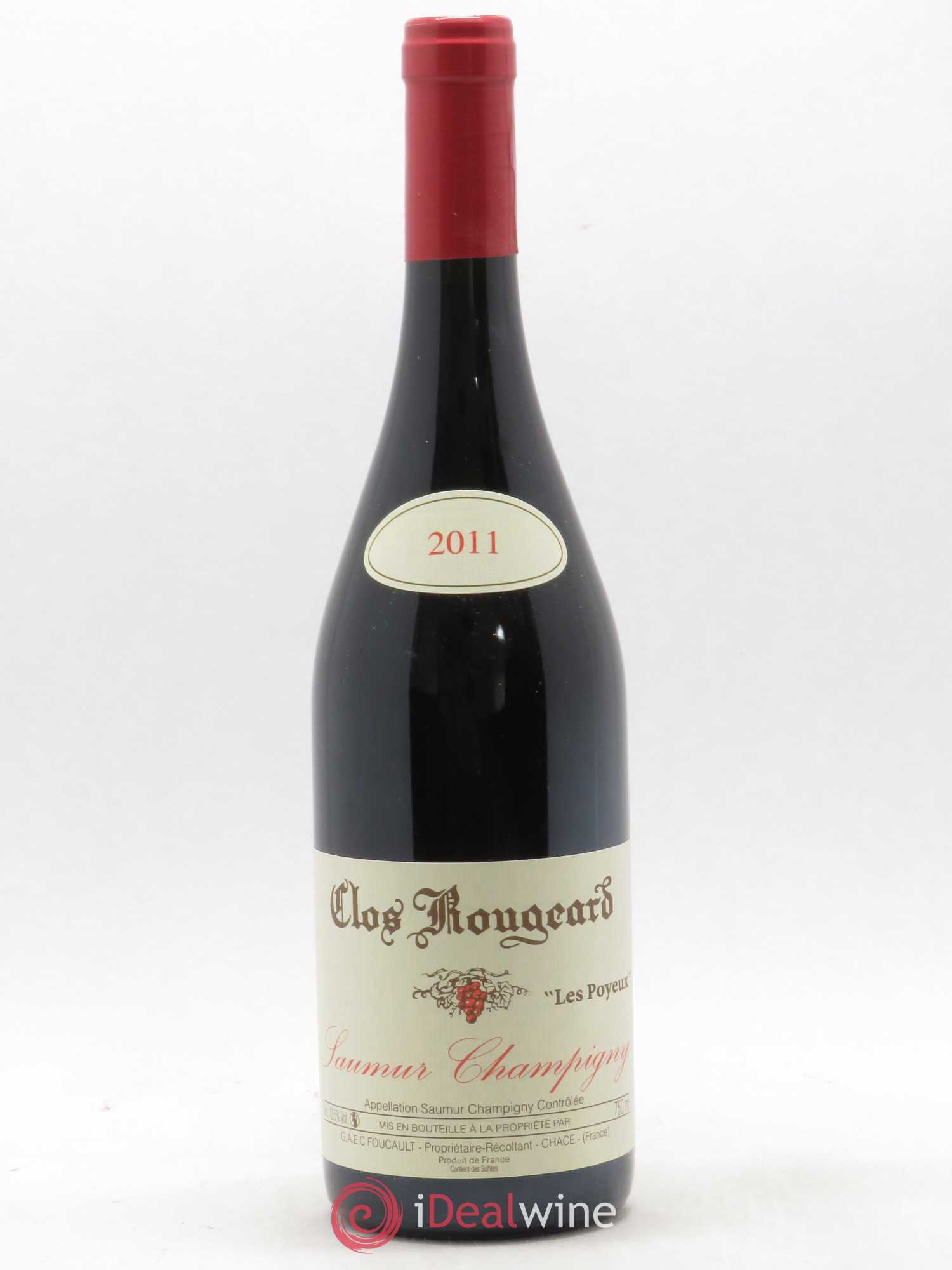 Saumur-Champigny Les Poyeux Clos Rougeard 2011 - Lot de 1 bouteille - 0