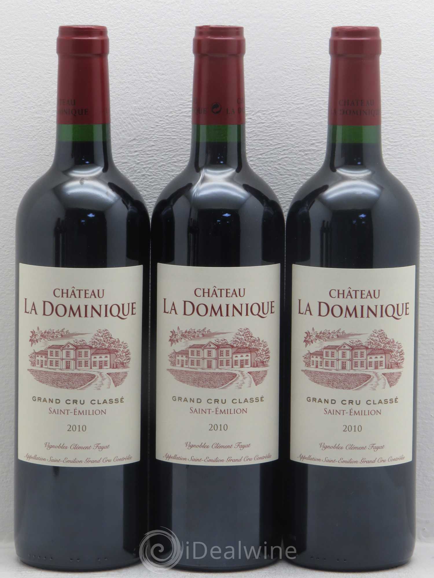Château la Dominique Grand Cru Classé 2010 - Lot de 12 bouteilles - 2