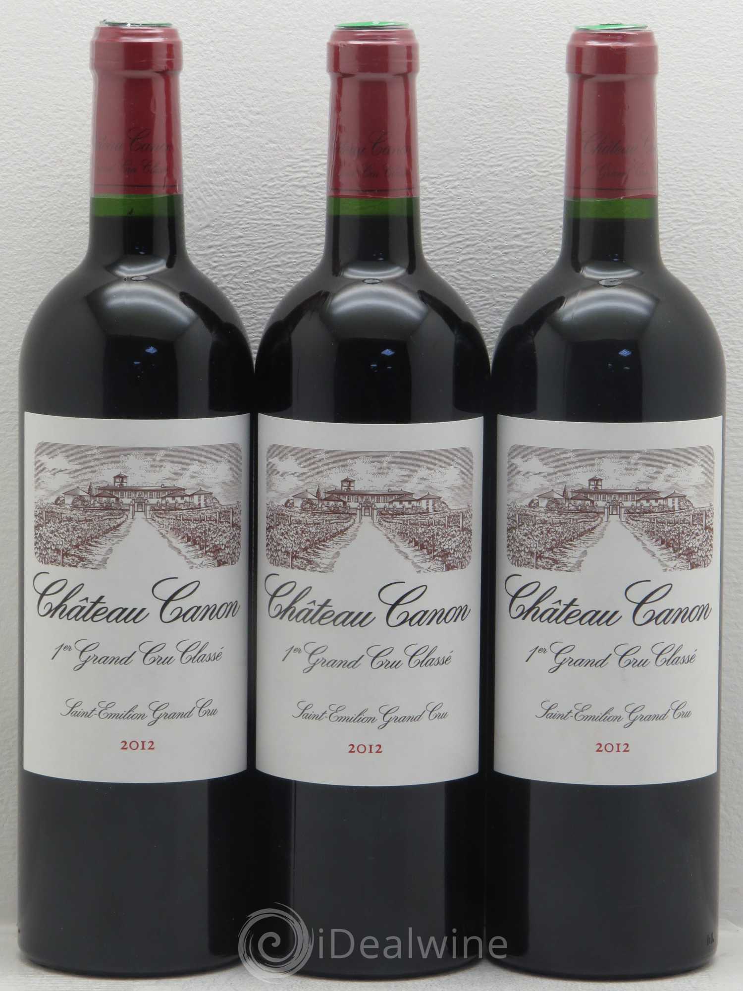 Château Canon 1er Grand Cru Classé B 2012 - Lot de 12 bouteilles - 4