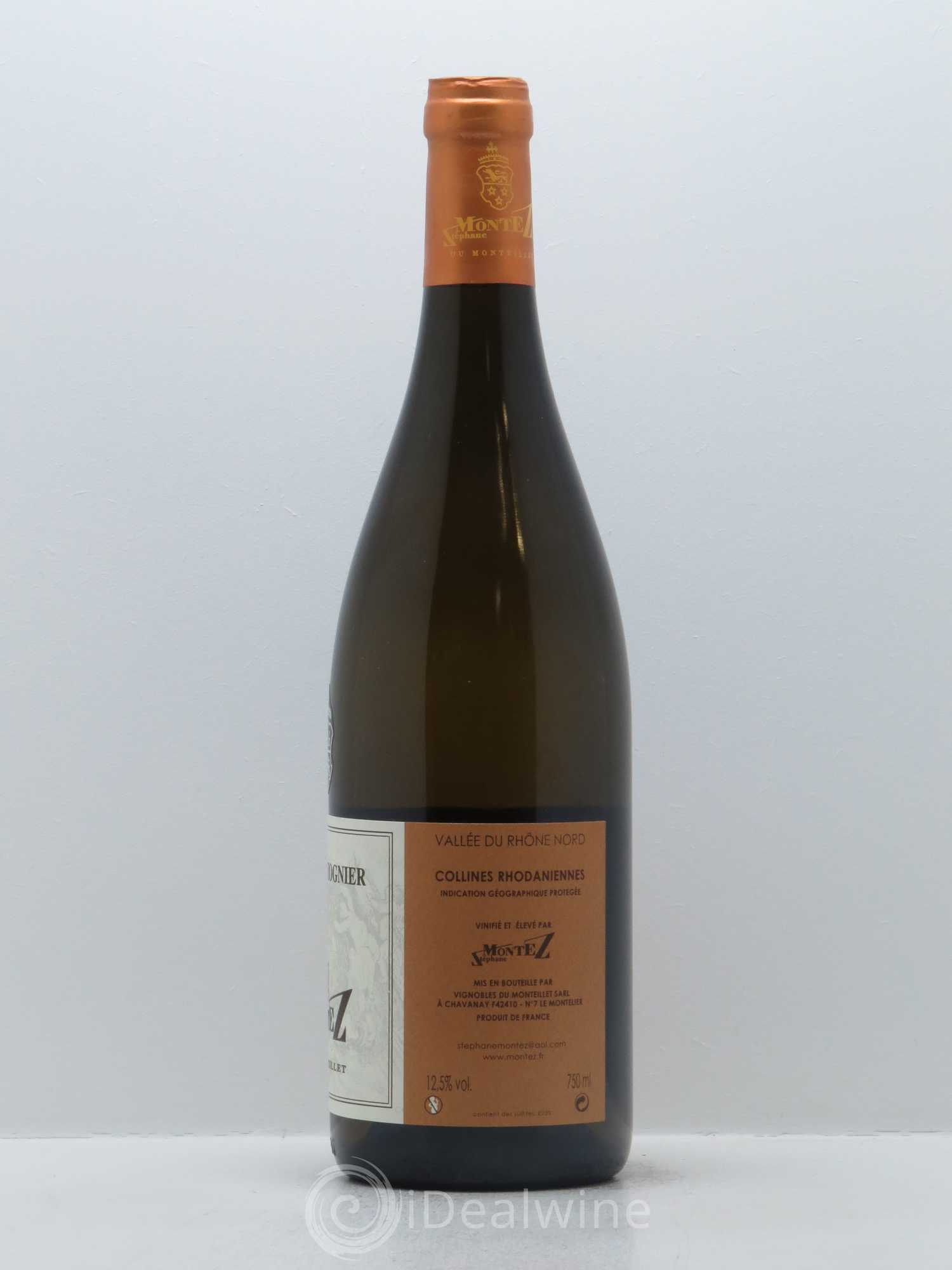 Vin de France Le Petit Viognier Monteillet (Domaine du) - Stéphane Montez 2016 - Lot de 1 bouteille - 1