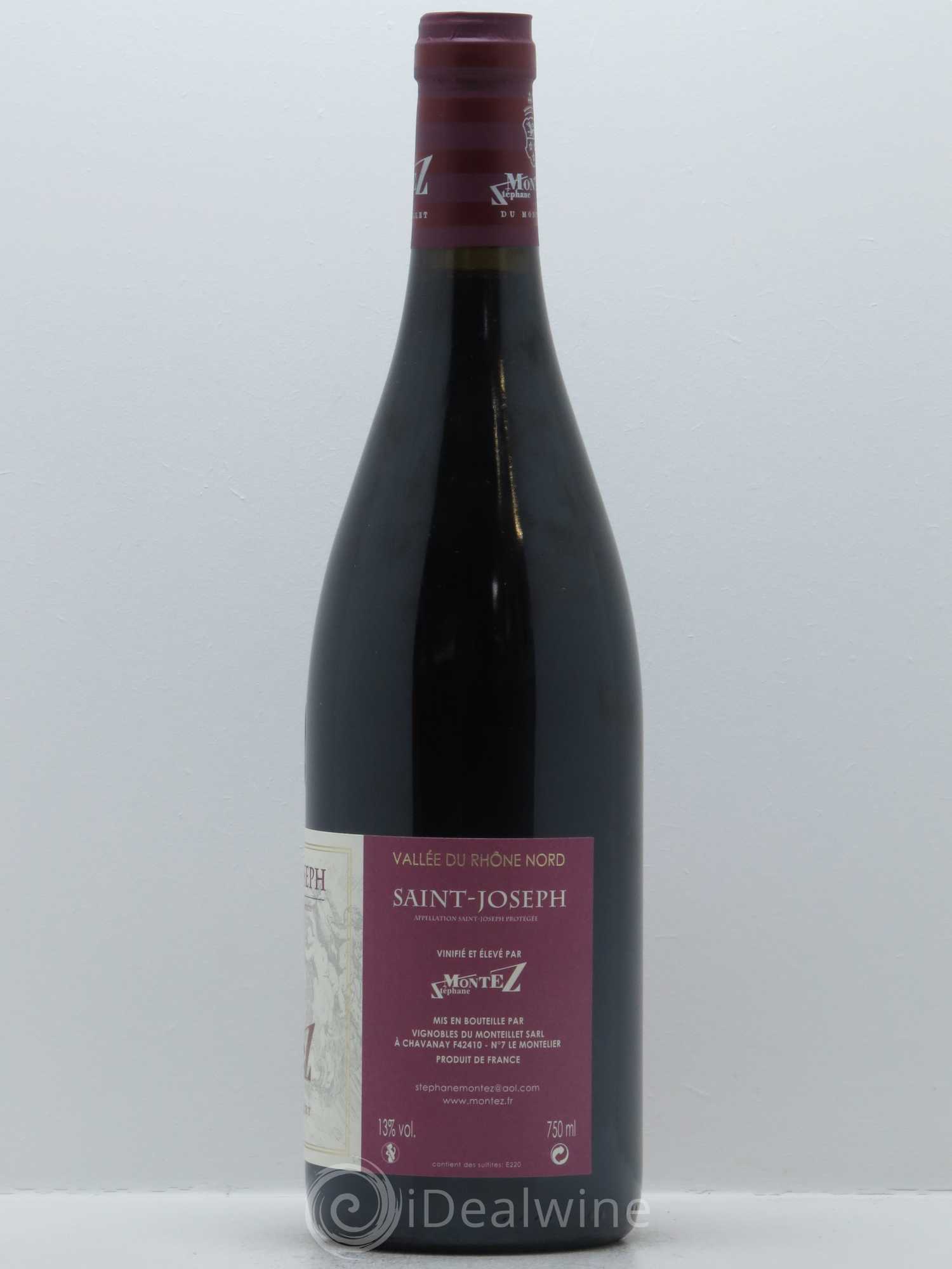 Saint-Joseph Monteillet (Domaine du) - Stéphane Montez 2015 - Lot de 1 bouteille - 1