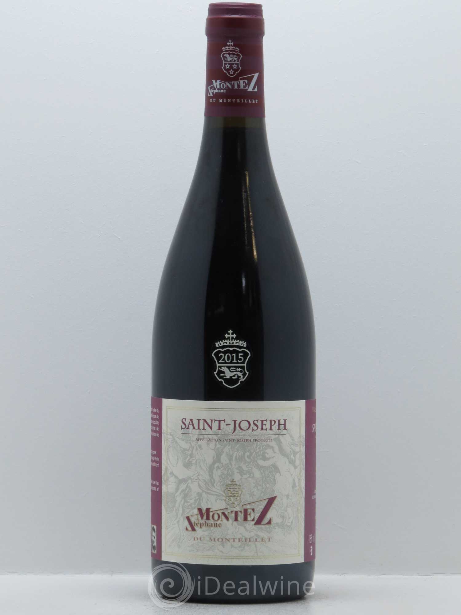 Saint-Joseph Monteillet (Domaine du) - Stéphane Montez 2015 - Lot de 1 bouteille - 0
