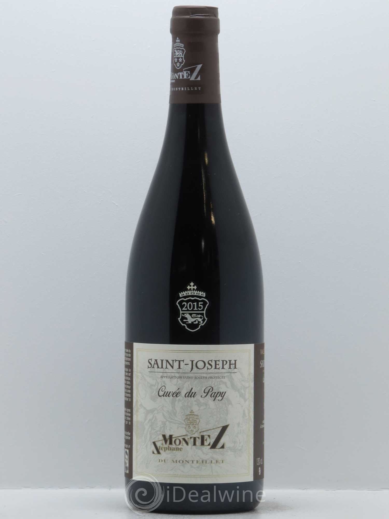 Saint-Joseph Cuvée du Papy Monteillet (Domaine du) - Stéphane Montez 2015 - Lot de 1 bouteille - 0
