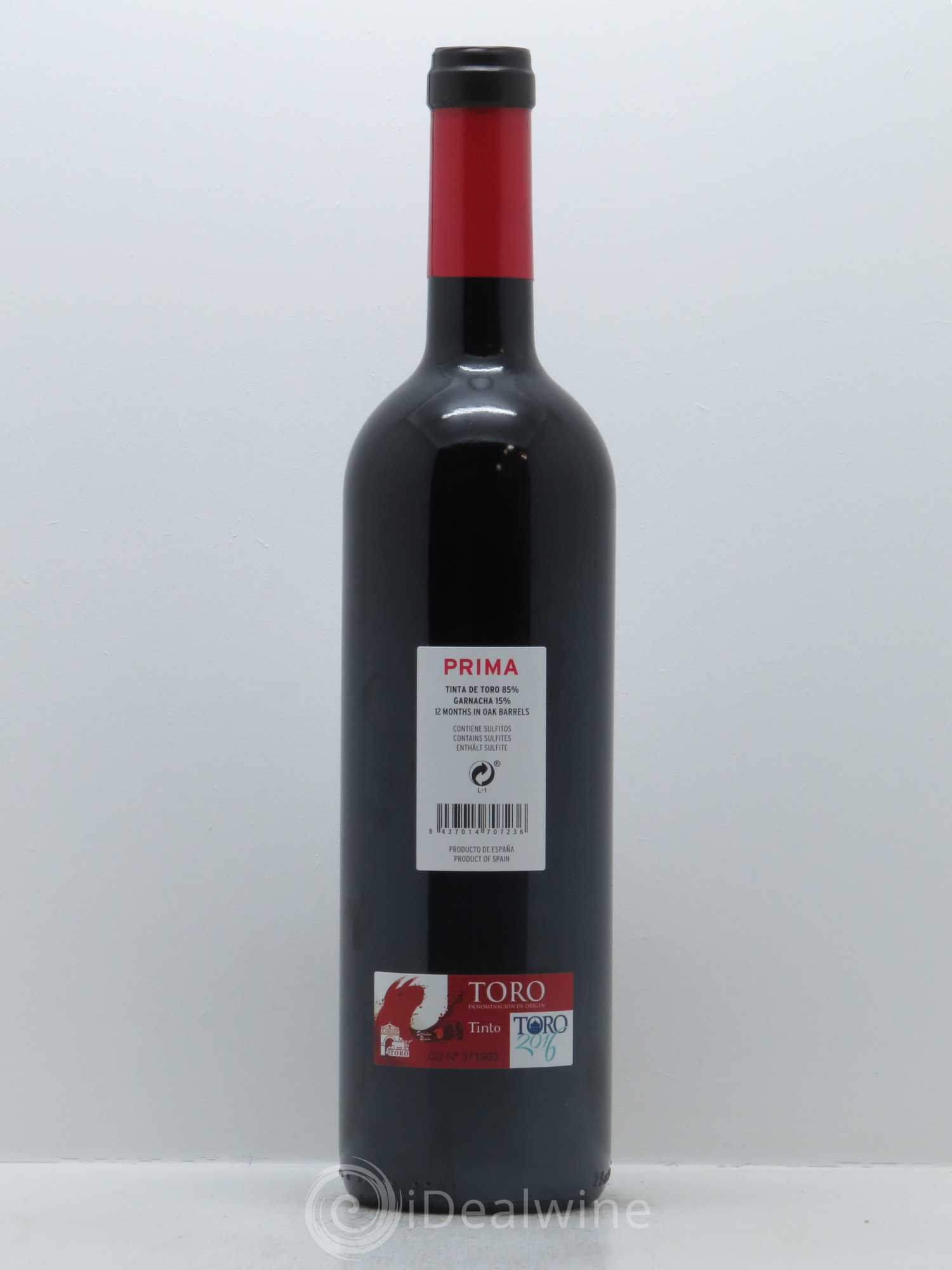 Toro Prima Bodegas Mauro 2014 - Lot de 1 bouteille - 1