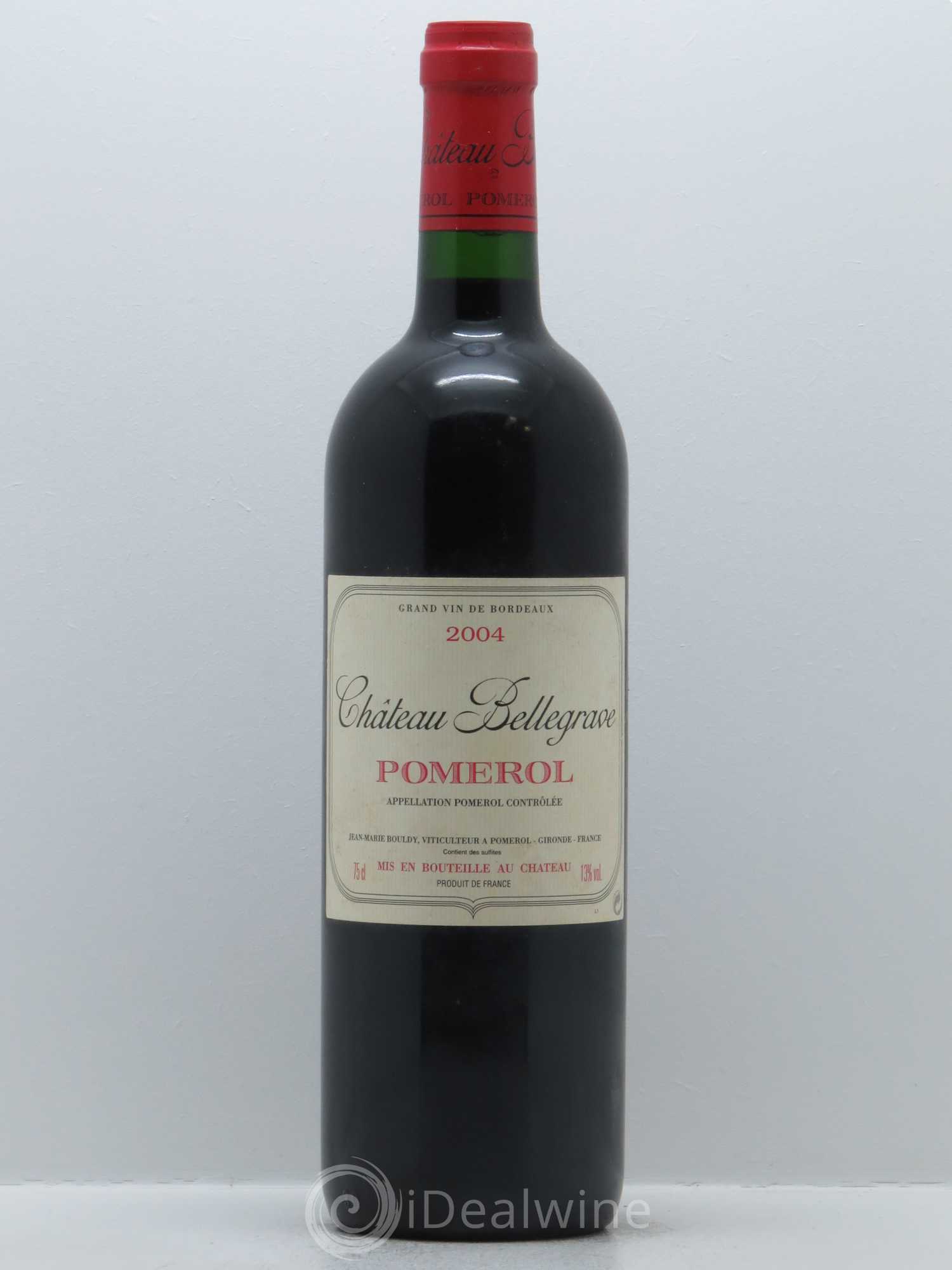 Château Bellegrave 2004 - Lot de 1 bouteille - 0