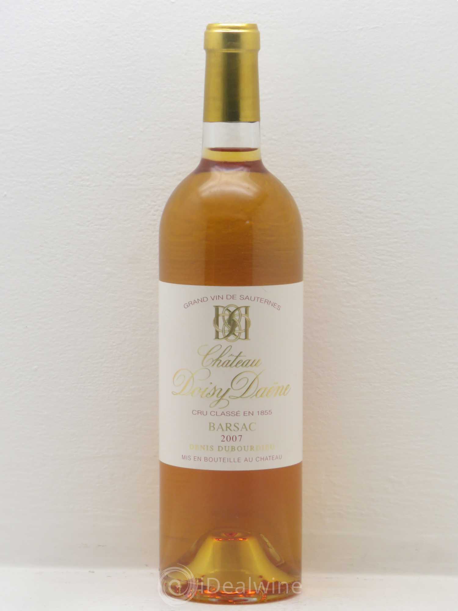 Château Doisy Daëne 2ème Grand Cru Classé 2007 - Lot de 1 bouteille - 0