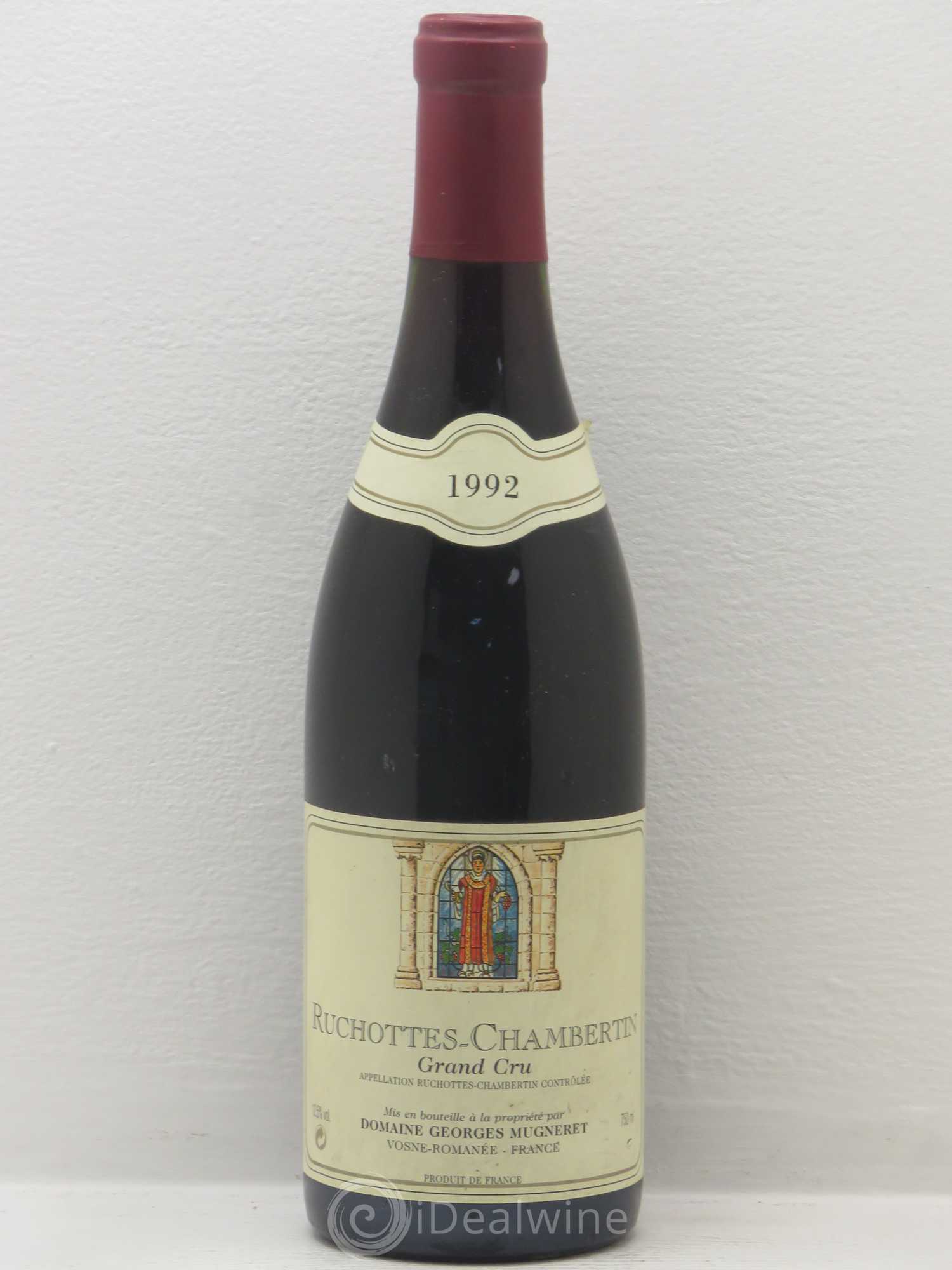 Ruchottes-Chambertin Grand Cru Georges Mugneret (Domaine) 1992 - Lot de 1 bouteille - 0