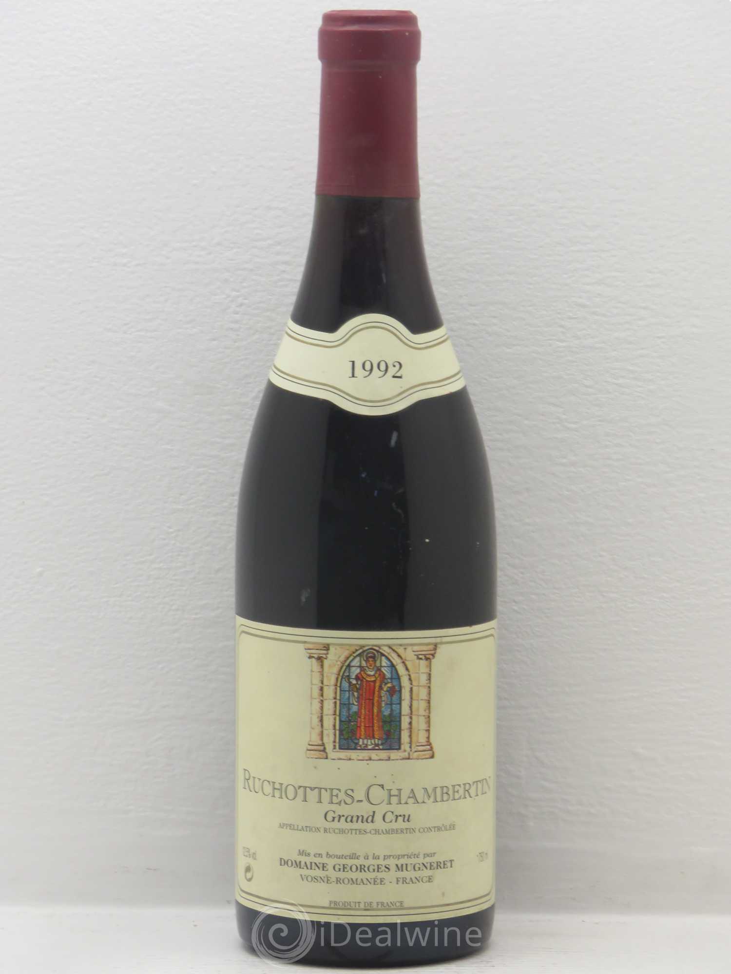 Ruchottes-Chambertin Grand Cru Georges Mugneret (Domaine) 1992 - Lot de 1 bouteille - 0
