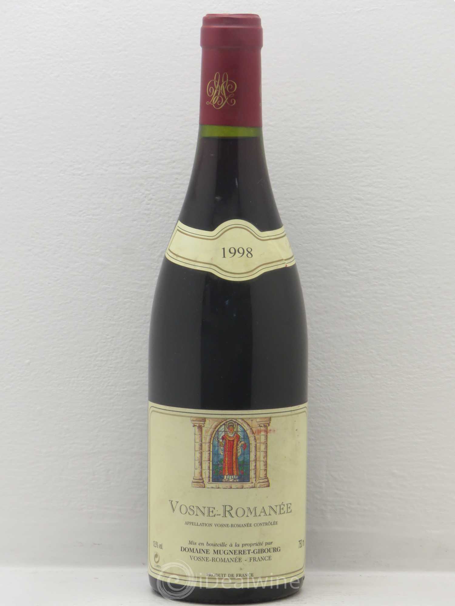 Vosne-Romanée Mugneret-Gibourg (Domaine) 1998 - Lot de 1 bouteille - 0