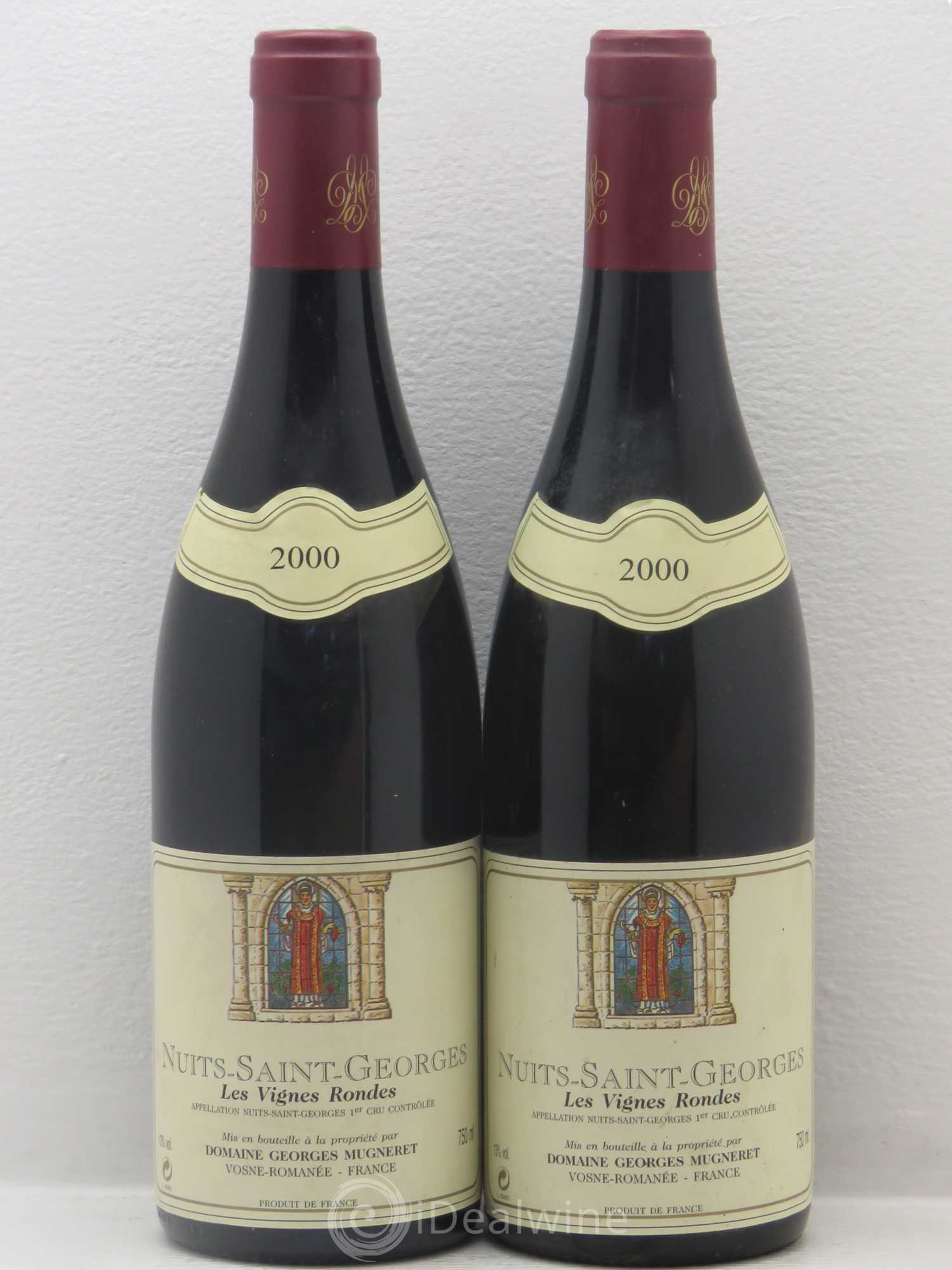 Nuits-Saint-Georges 1er Cru Les Vignes Rondes Georges Mugneret (Domaine) 2000 - Lot de 2 bouteilles - 0