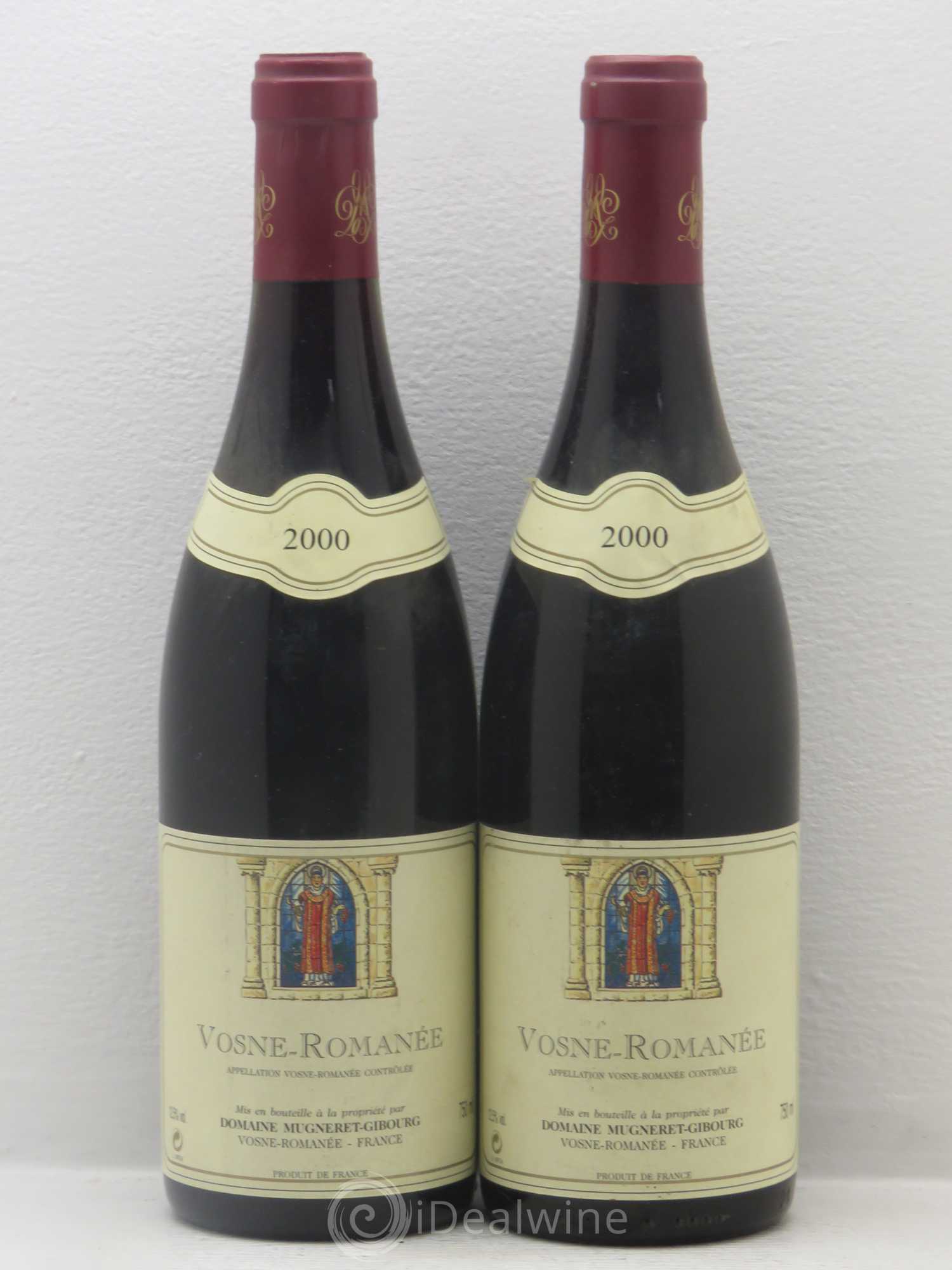 Vosne-Romanée Mugneret-Gibourg (Domaine) 2000 - Lot de 2 bouteilles - 0