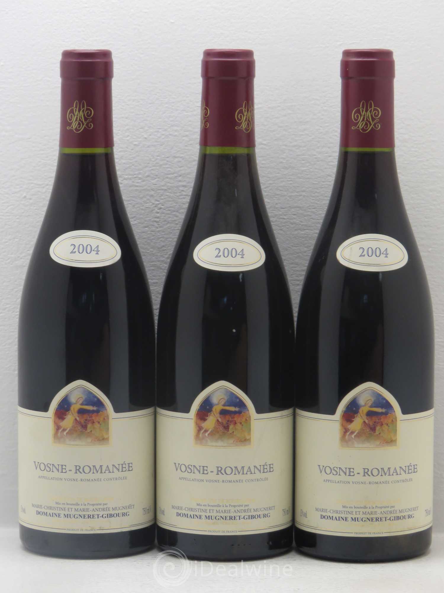 Vosne-Romanée Mugneret-Gibourg (Domaine) 2004 - Lot de 3 bouteilles - 0