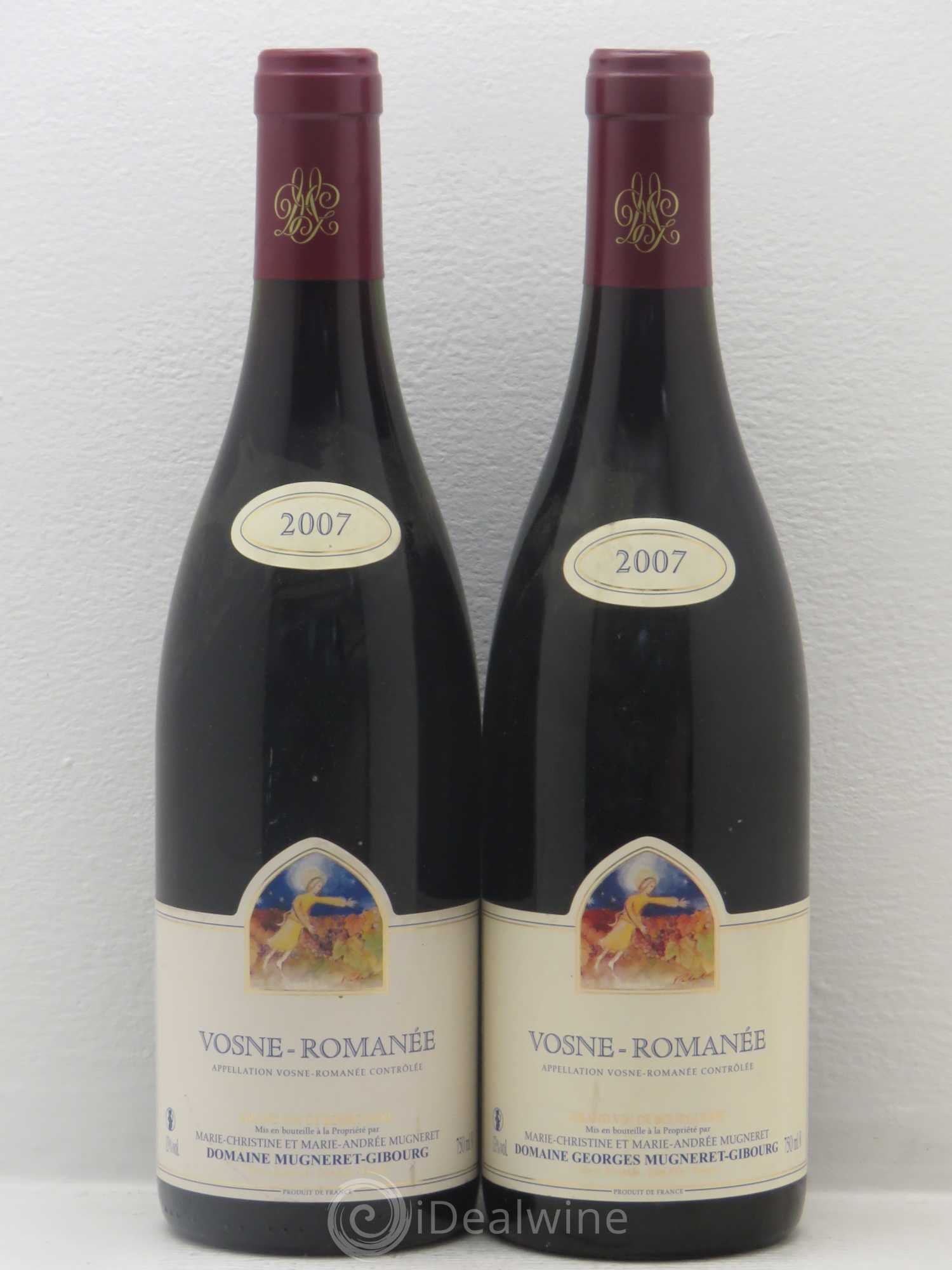 Vosne-Romanée Mugneret-Gibourg (Domaine) 2007 - Lot de 2 bouteilles - 0