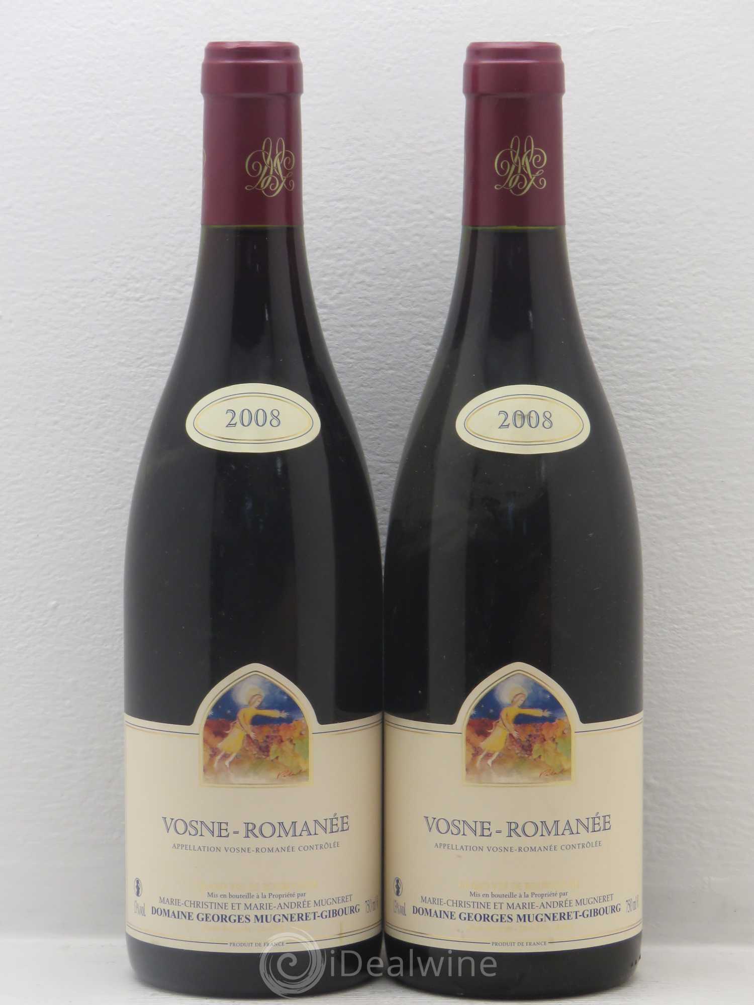Vosne-Romanée Mugneret-Gibourg (Domaine) 2008 - Lot de 2 bouteilles - 0