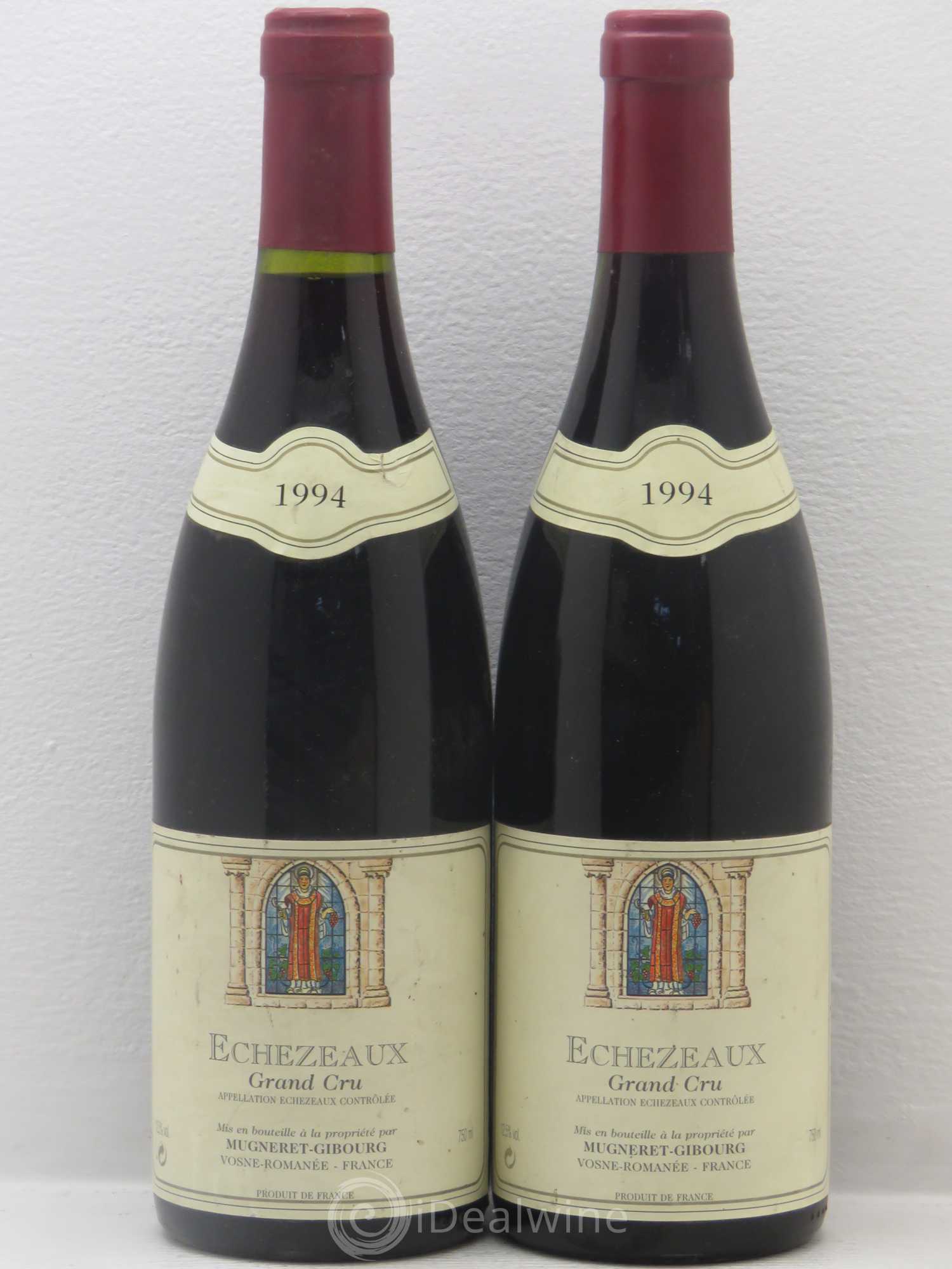 Echezeaux Grand Cru Mugneret-Gibourg (Domaine) 1994 - Lot de 2 bouteilles - 0