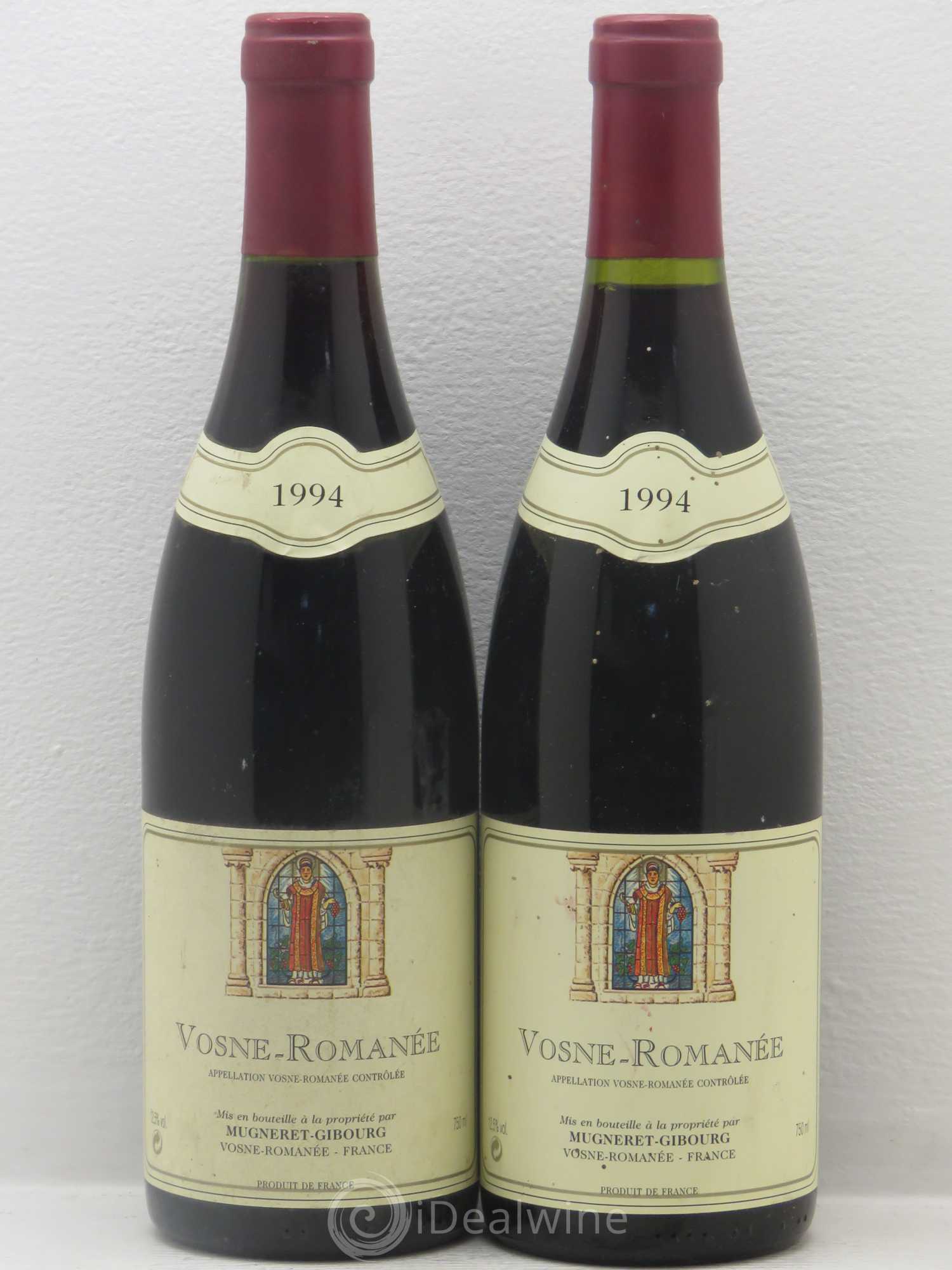 Vosne-Romanée Mugneret-Gibourg (Domaine) 1994 - Lot de 2 bouteilles - 0
