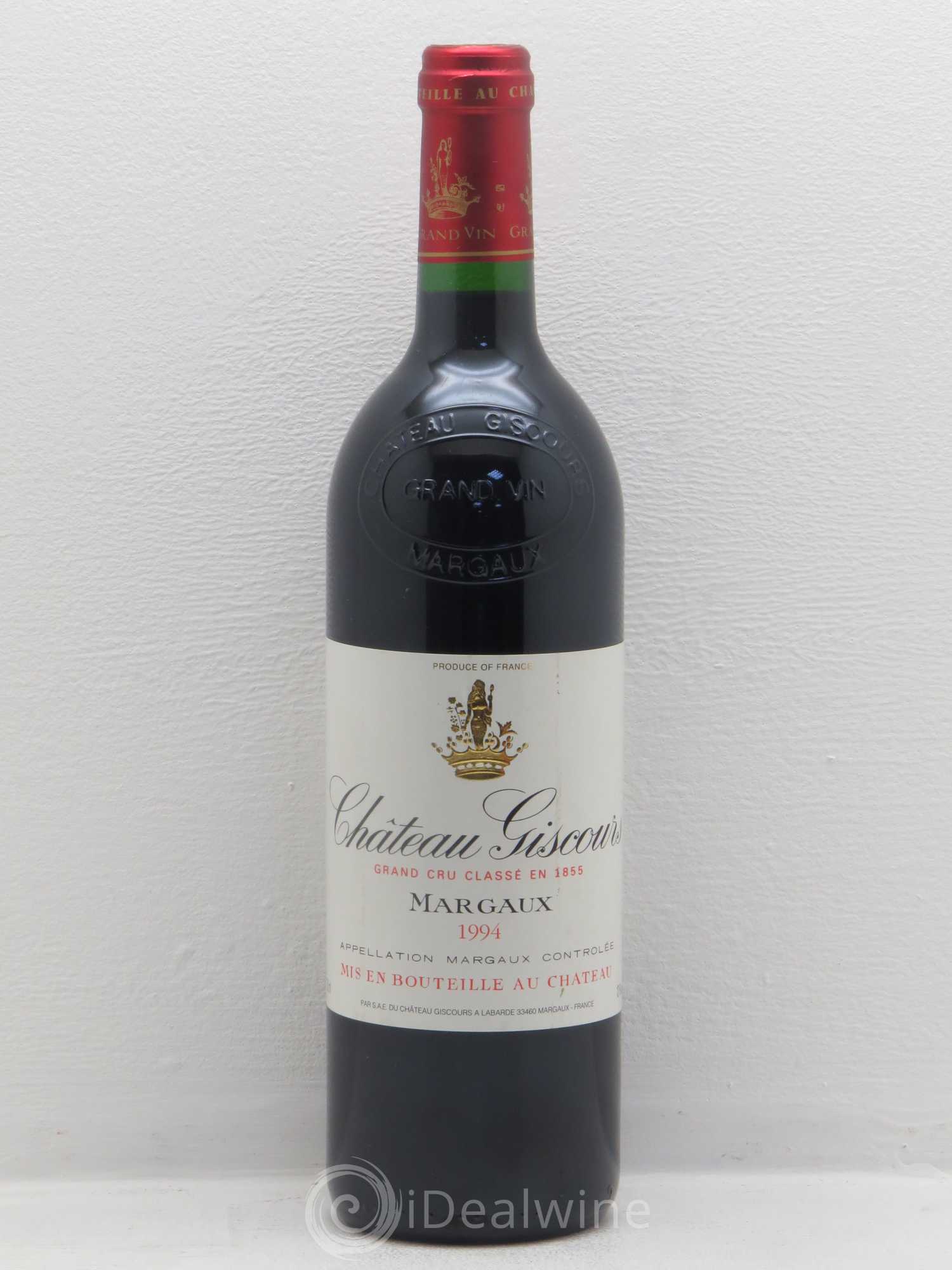 Château Giscours 3ème Grand Cru Classé 1994 - Lot de 1 bouteille - 0