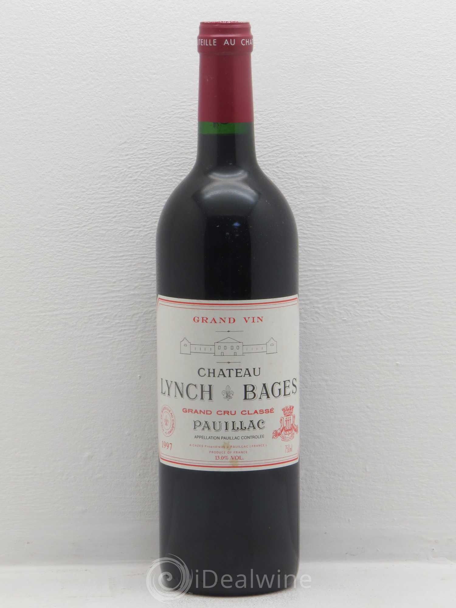 Château Lynch Bages 5ème Grand Cru Classé 1997 - Lot de 1 bouteille - 0