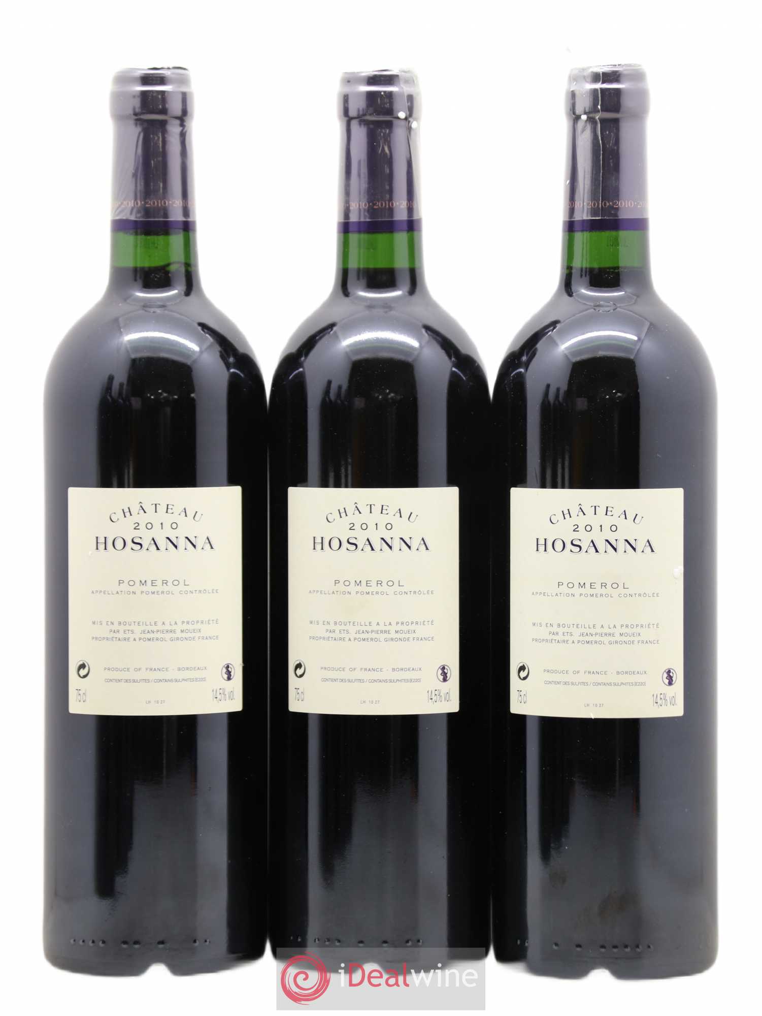 Château Hosanna 2010 - Lot de 6 bouteilles - 2