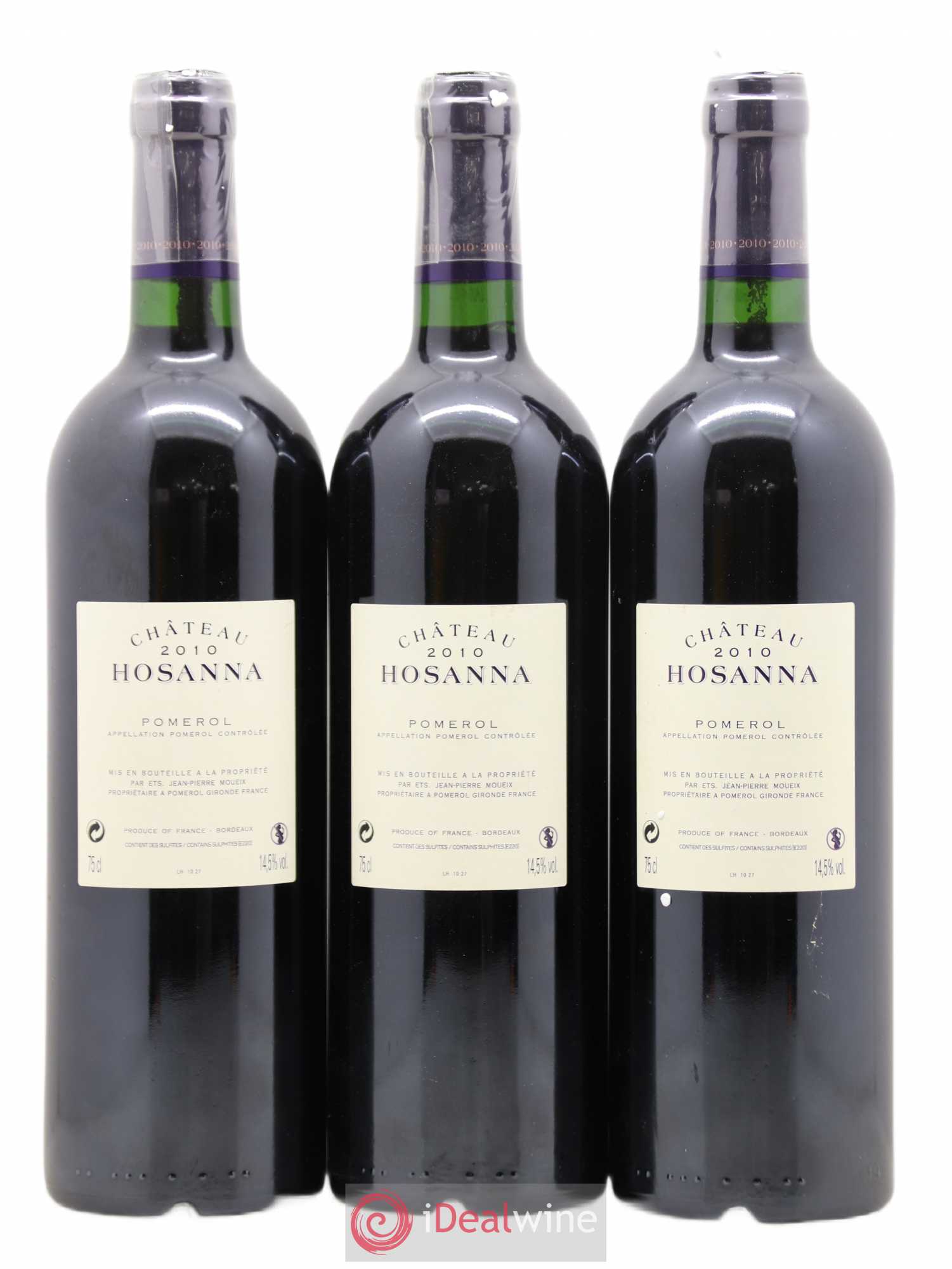 Château Hosanna 2010 - Lot de 6 bouteilles - 4