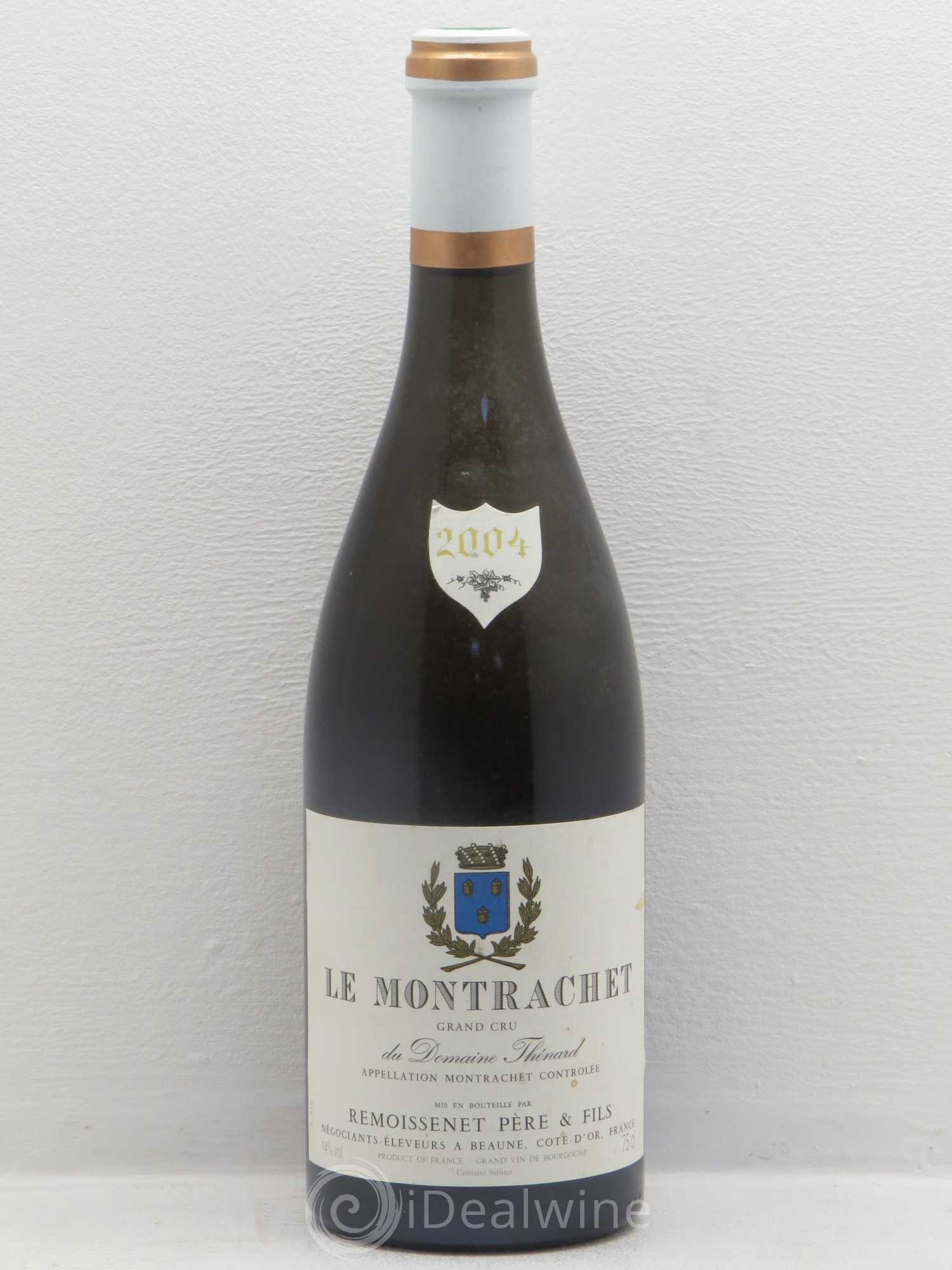 Montrachet Grand Cru Domaine Remoissenet 2004 - Lot de 1 bouteille - 0