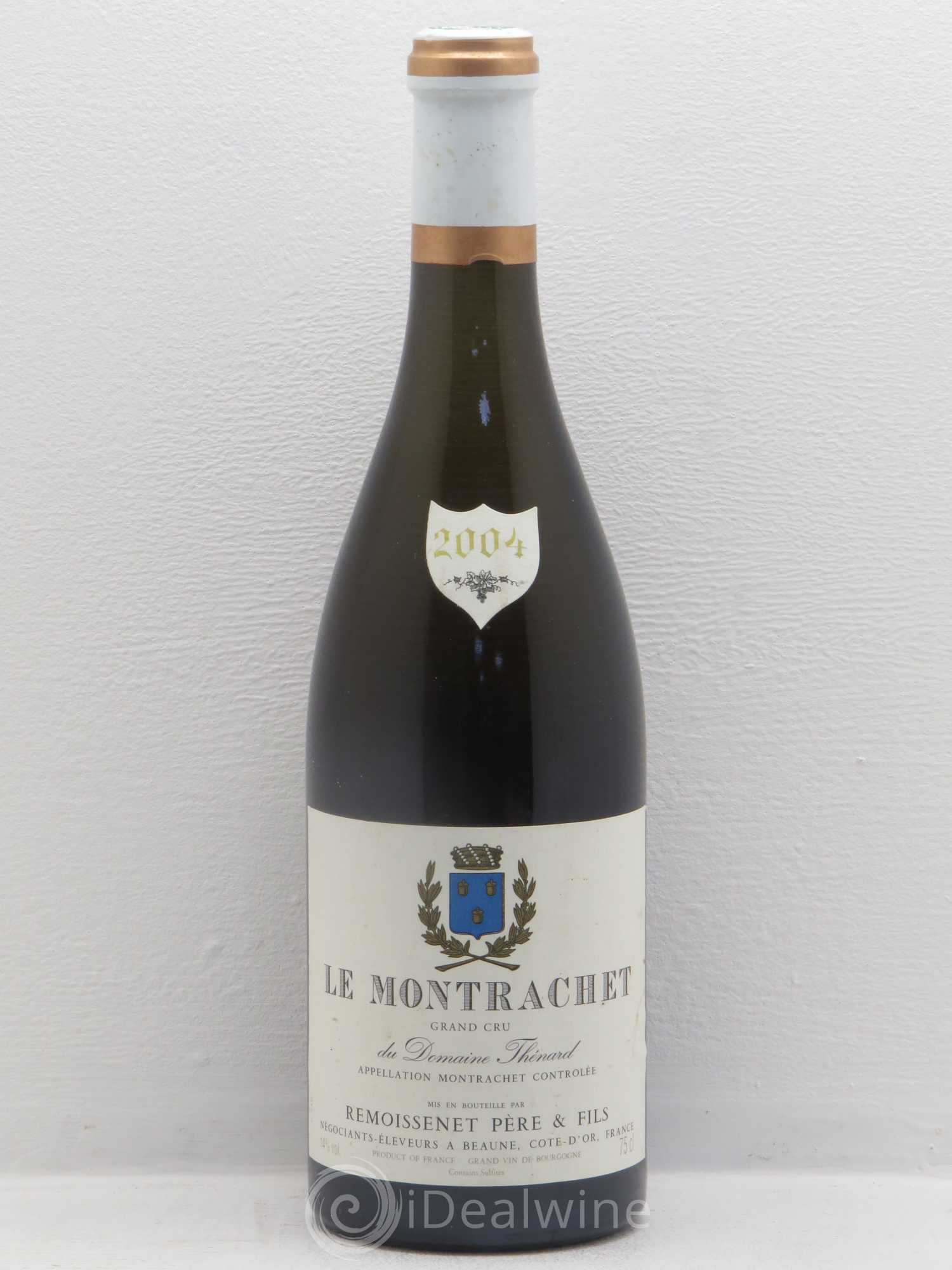 Montrachet Grand Cru Domaine Remoissenet 2004 - Lot de 1 bouteille - 0