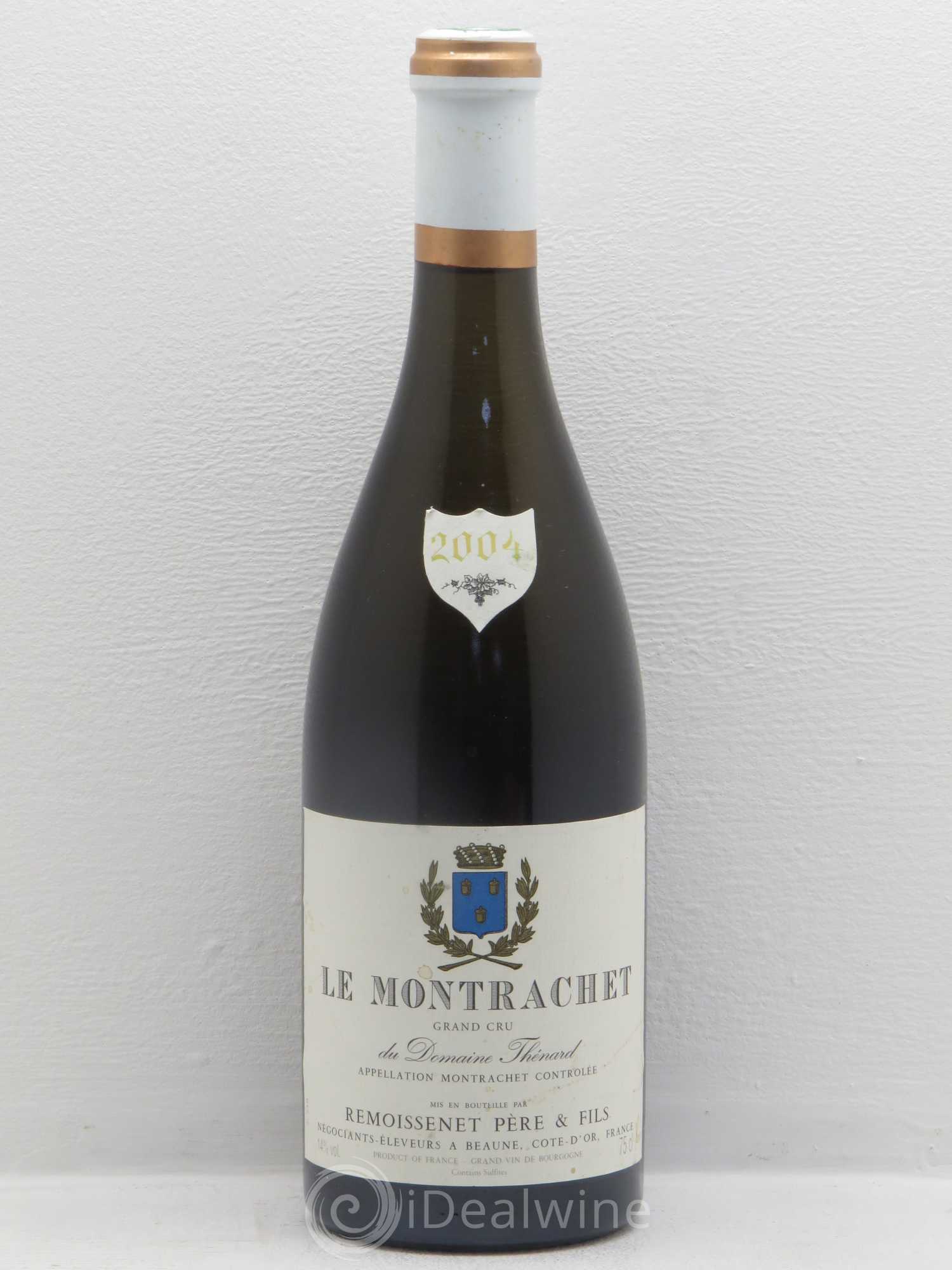 Montrachet Grand Cru Domaine Remoissenet 2004 - Lot de 1 bouteille - 0